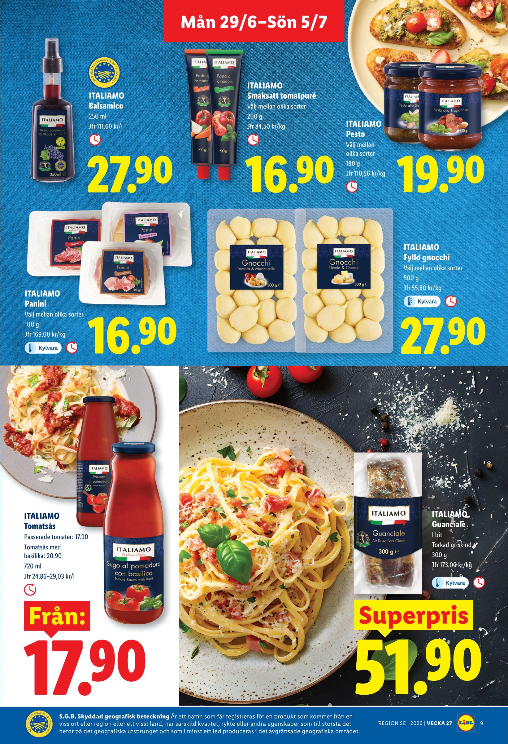 lidl - Aktuellt Lidl reklamblad från måndag, 29/06/2026 till söndag, 05/07/2026 - page: 9
