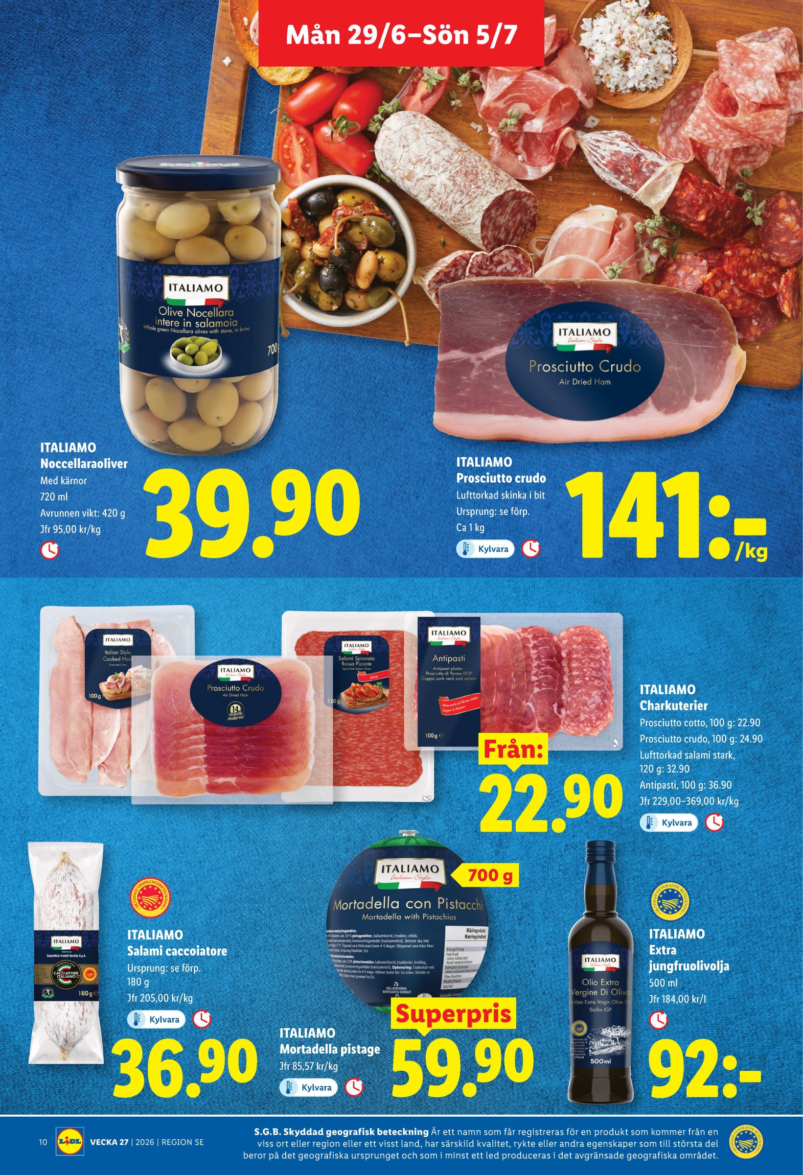 lidl - Aktuellt Lidl reklamblad från måndag, 29/06/2026 till söndag, 05/07/2026 - page: 10