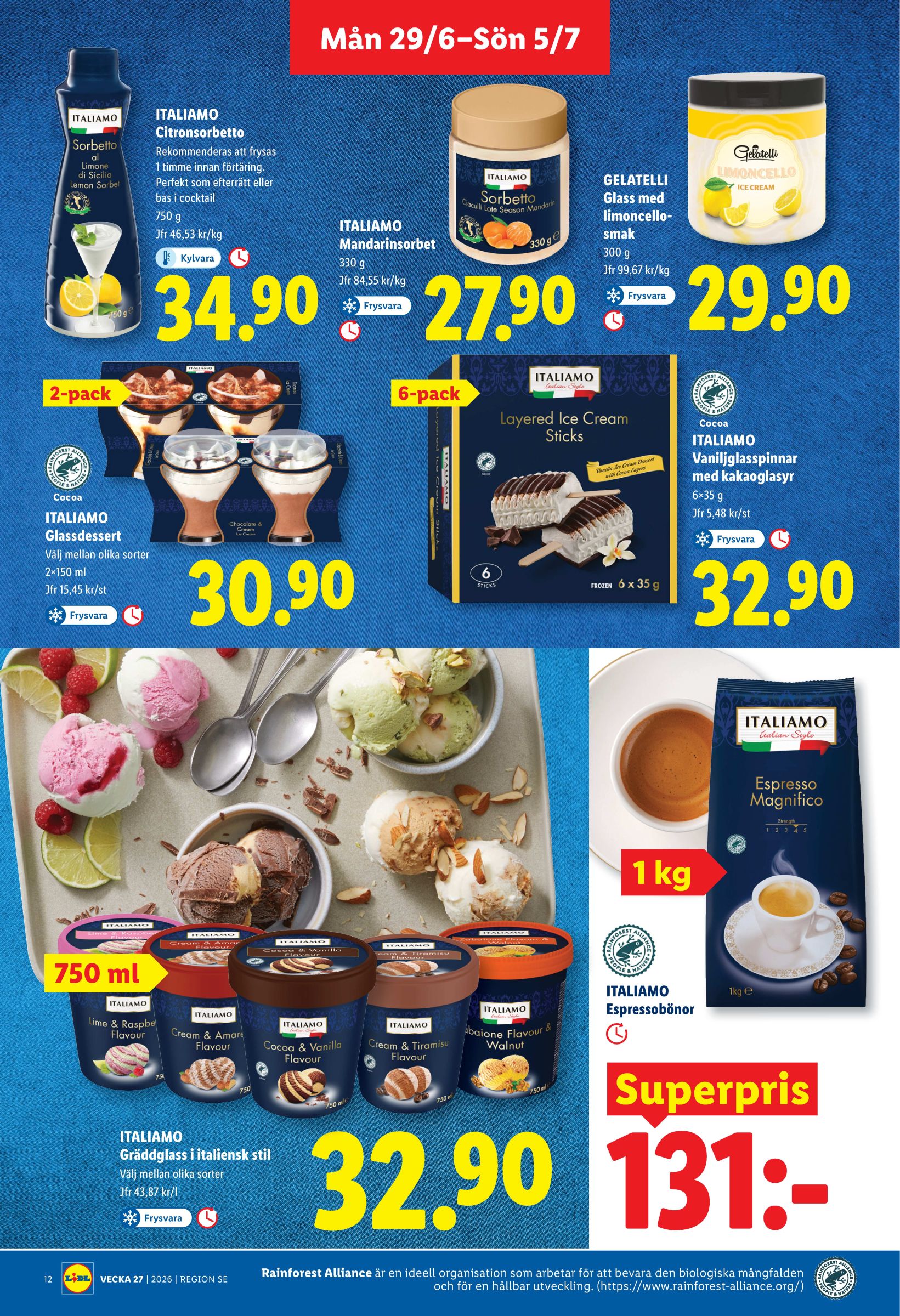 lidl - Aktuellt Lidl reklamblad från måndag, 29/06/2026 till söndag, 05/07/2026 - page: 12