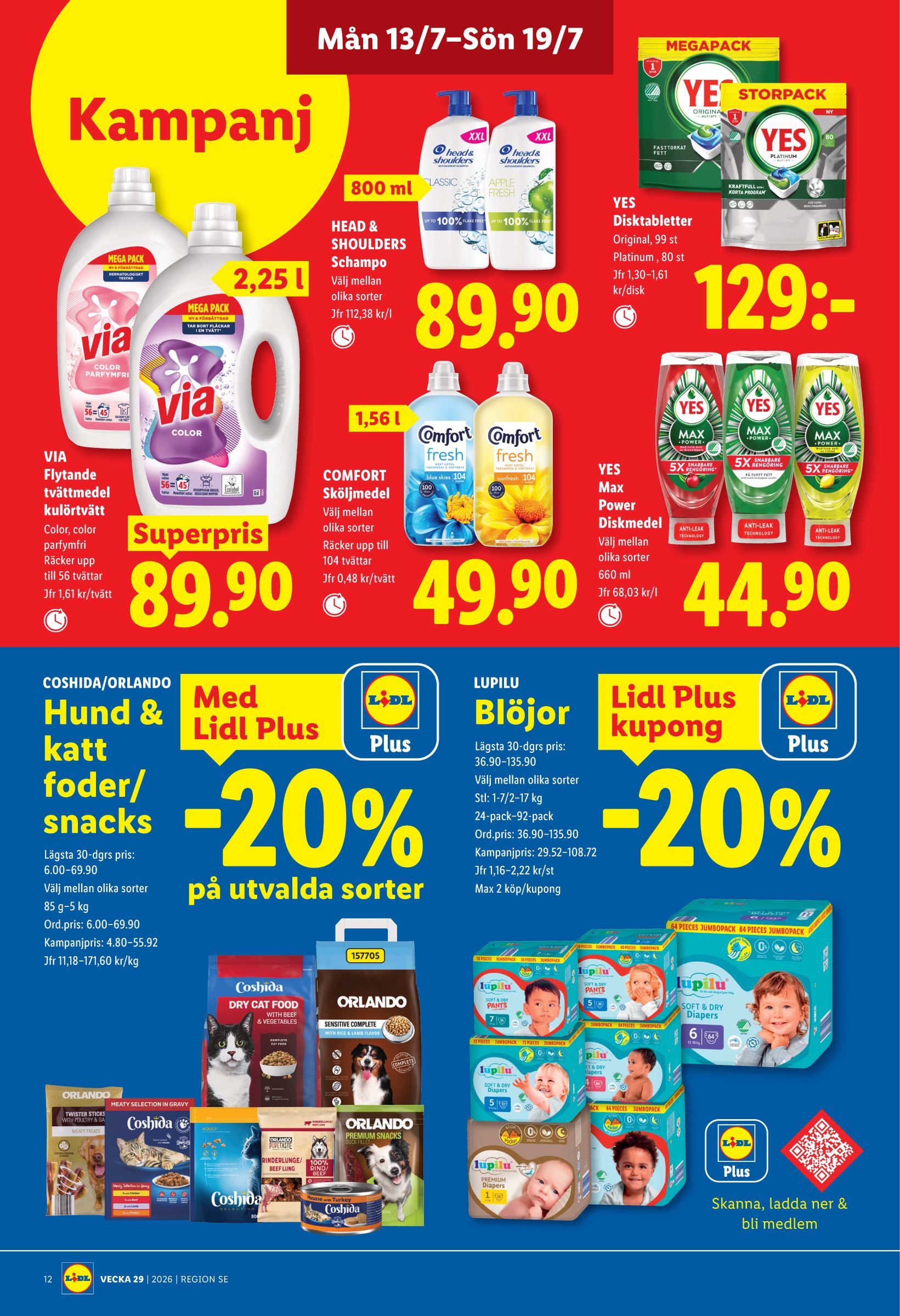 lidl - Nytt Lidl reklamblad från måndag, 13/07/2026 till söndag, 19/07/2026 - page: 12