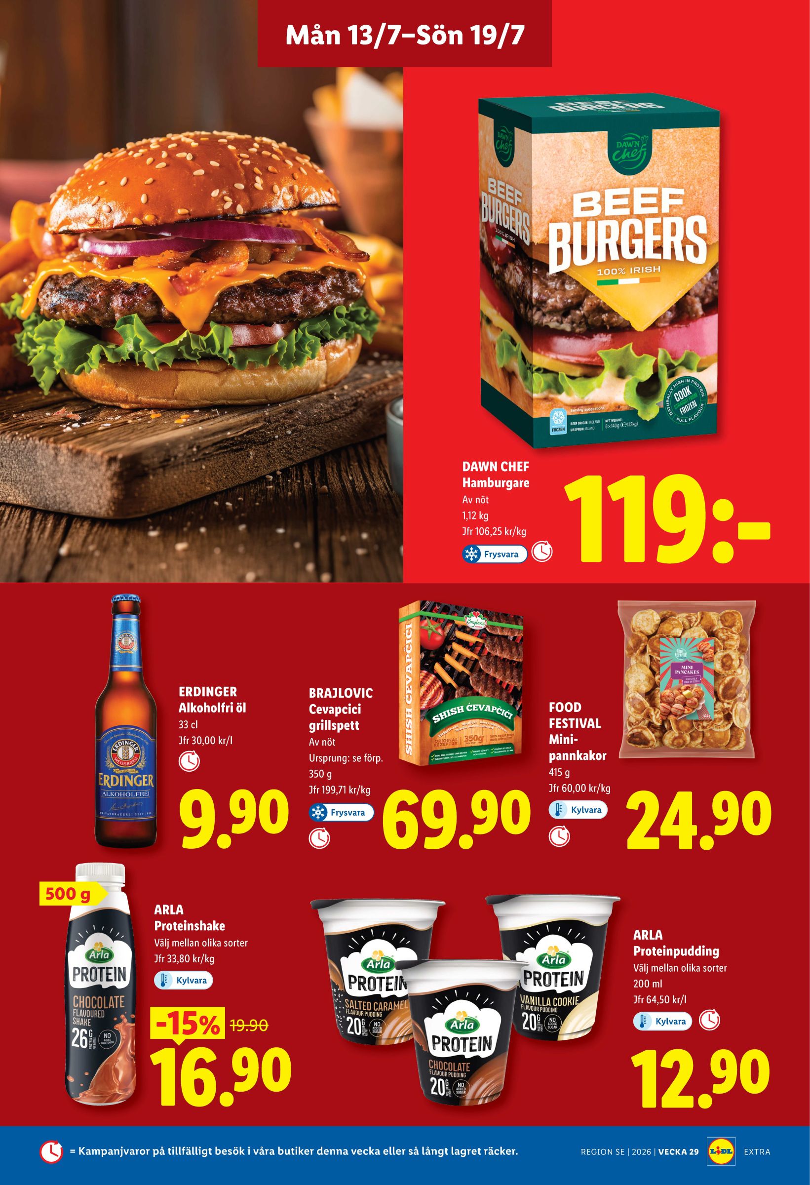 lidl - Nytt Lidl reklamblad från måndag, 13/07/2026 till söndag, 19/07/2026 - page: 13