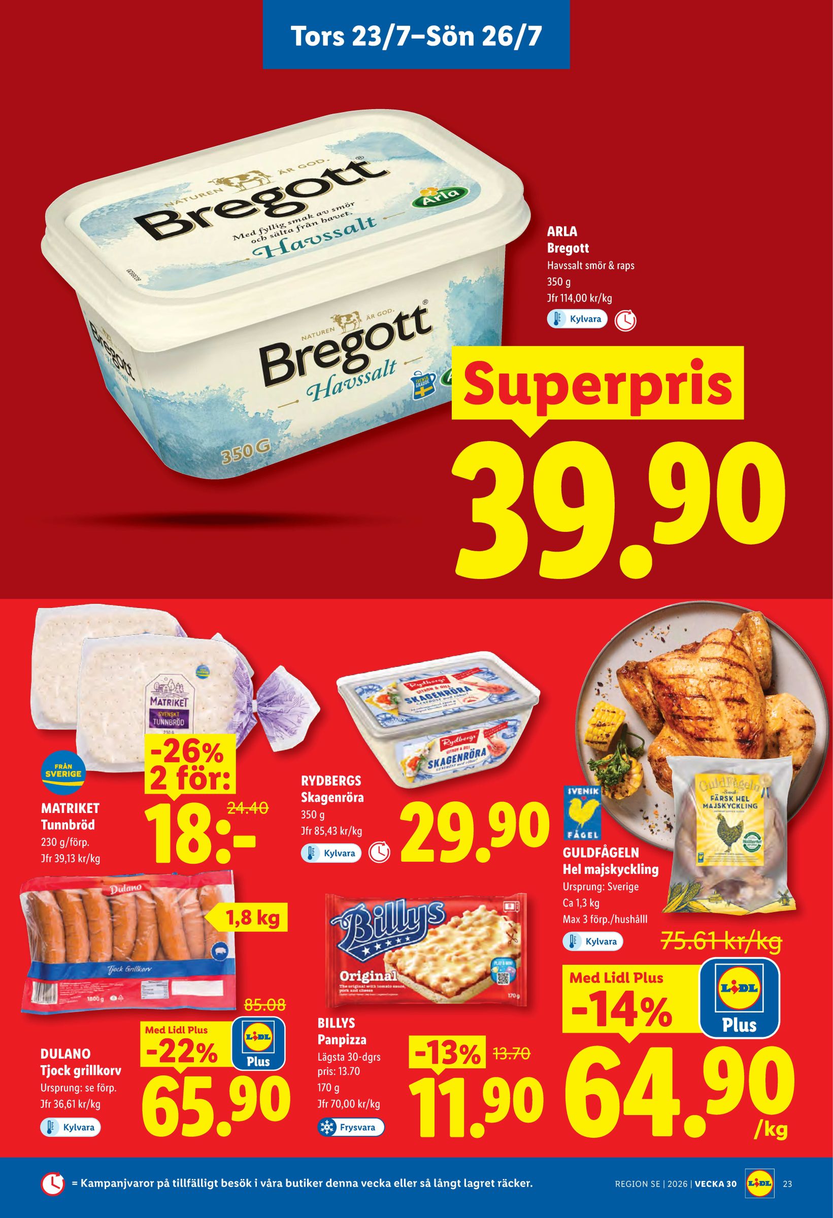 lidl - Nytt Lidl reklamblad från måndag, 20/07/2026 till söndag, 26/07/2026 - page: 30