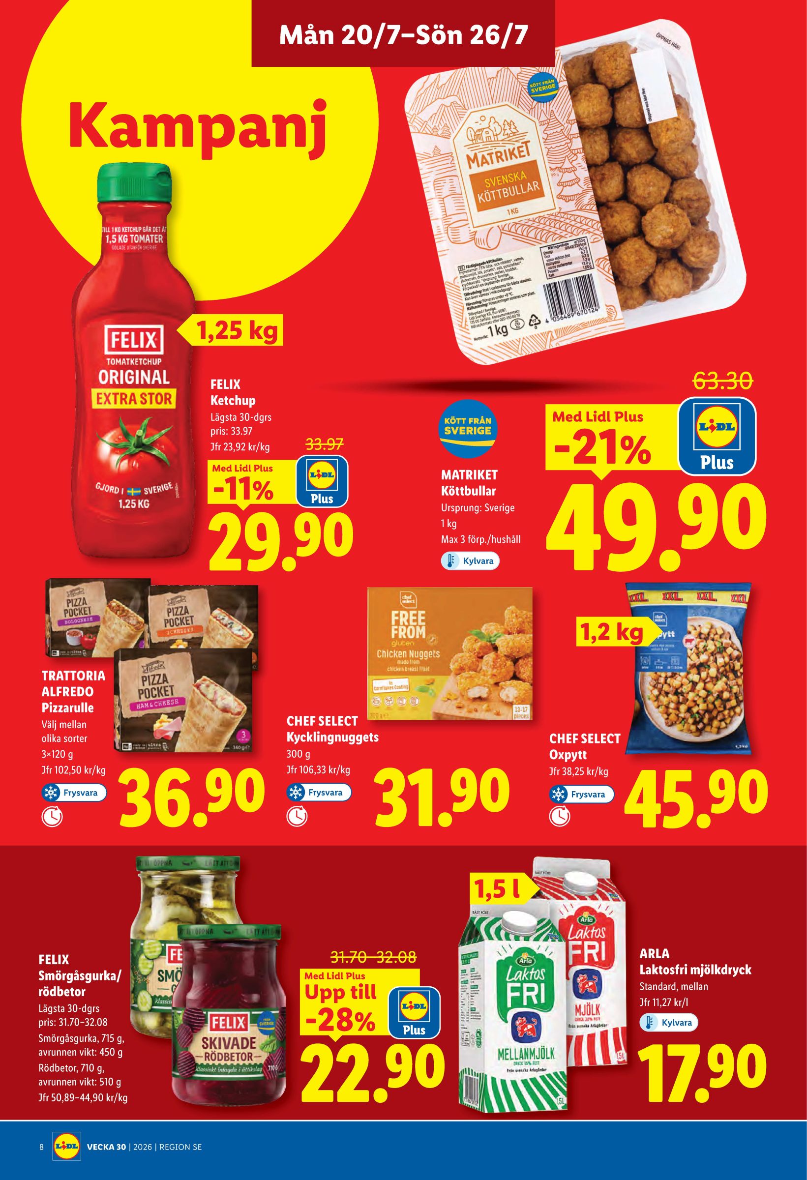 lidl - Nytt Lidl reklamblad från måndag, 20/07/2026 till söndag, 26/07/2026 - page: 8