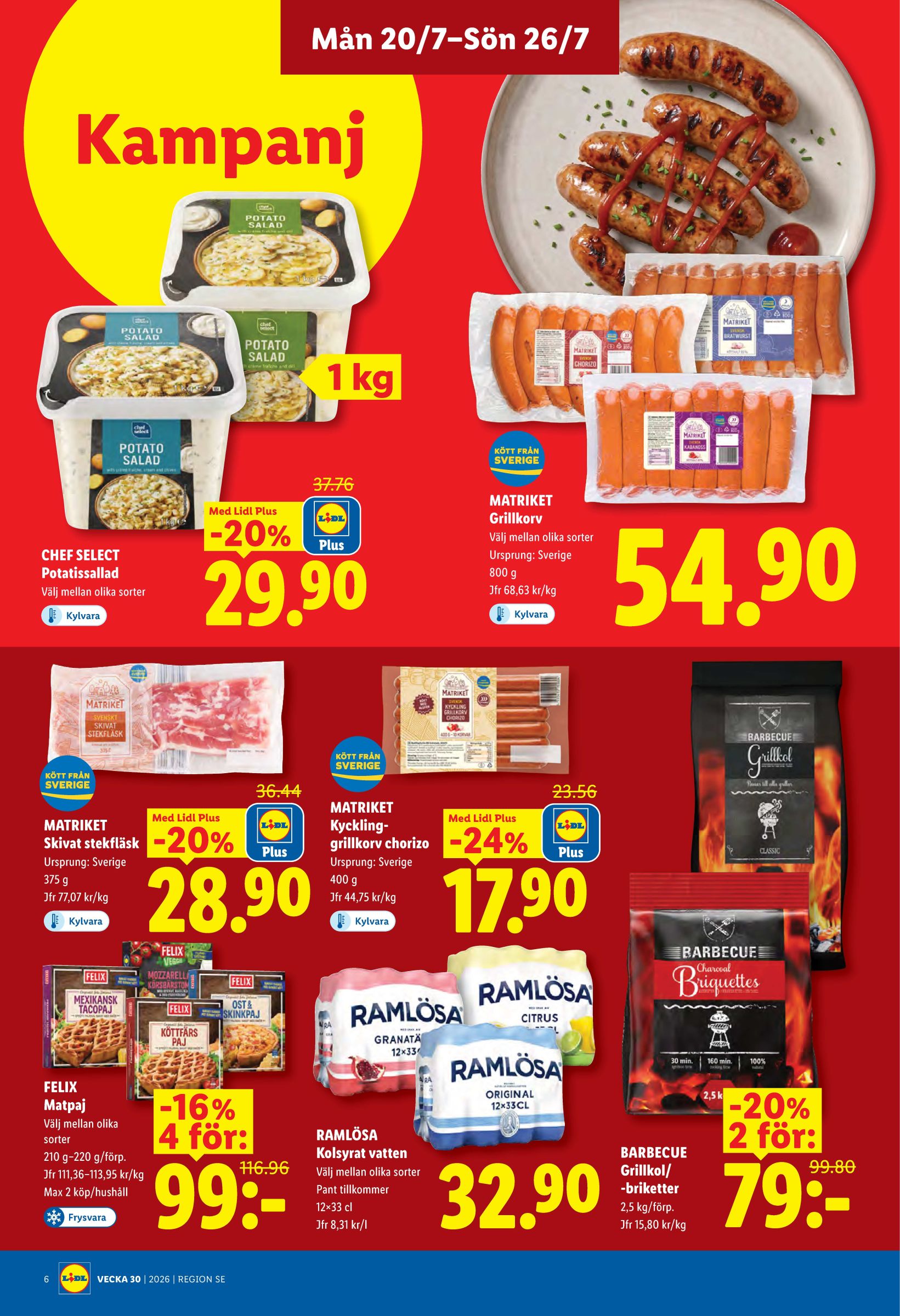lidl - Nytt Lidl reklamblad från måndag, 20/07/2026 till söndag, 26/07/2026 - page: 6