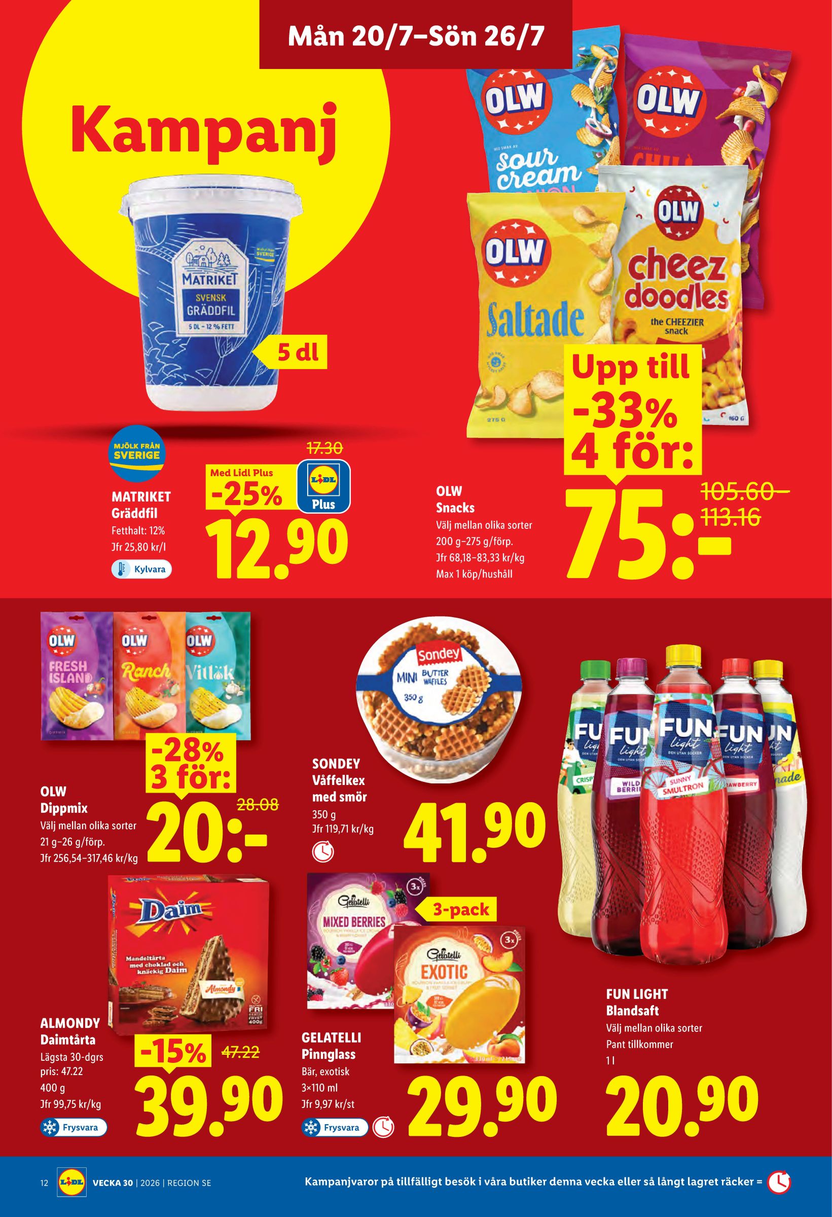 lidl - Nytt Lidl reklamblad från måndag, 20/07/2026 till söndag, 26/07/2026 - page: 14