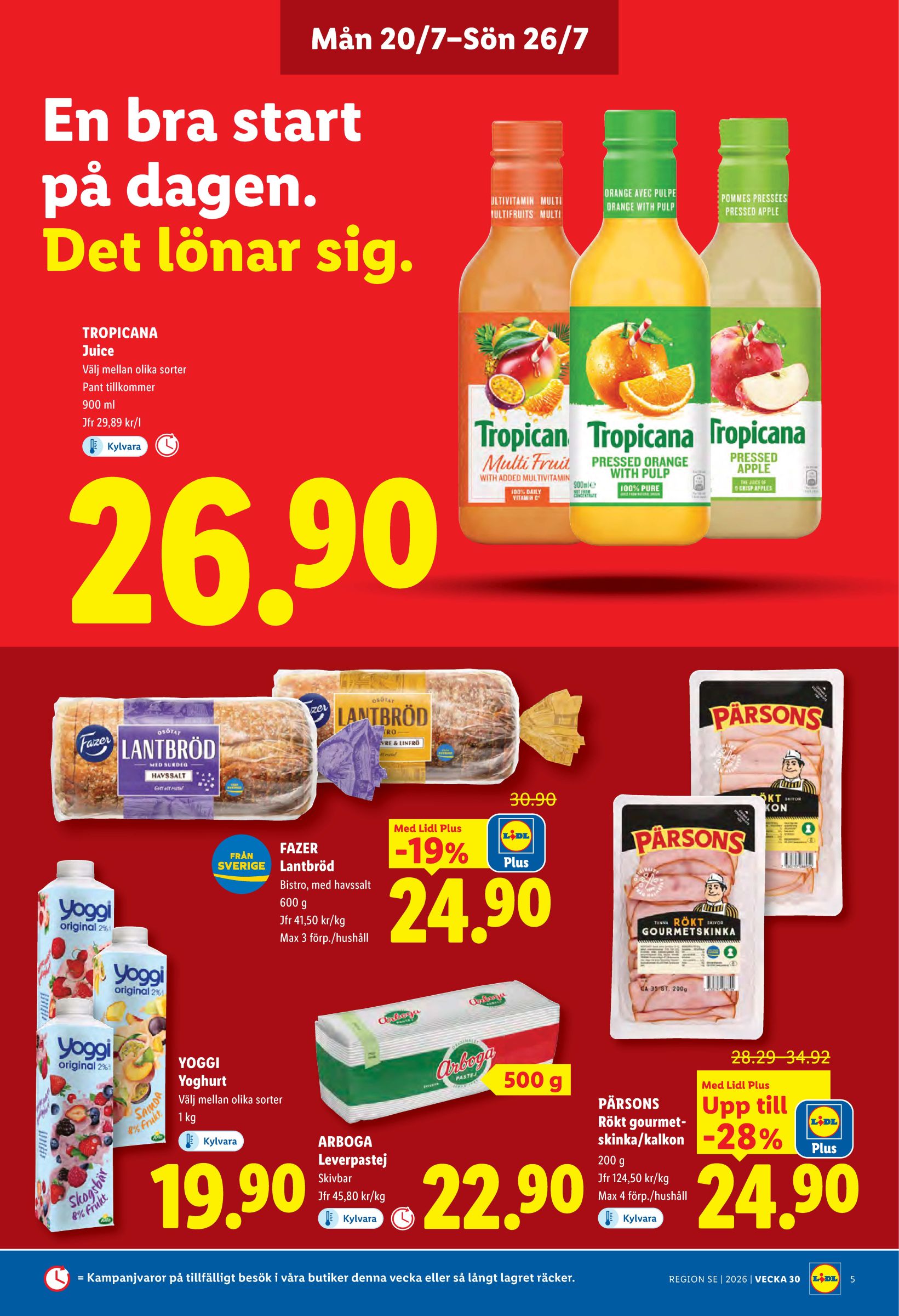lidl - Nytt Lidl reklamblad från måndag, 20/07/2026 till söndag, 26/07/2026 - page: 5