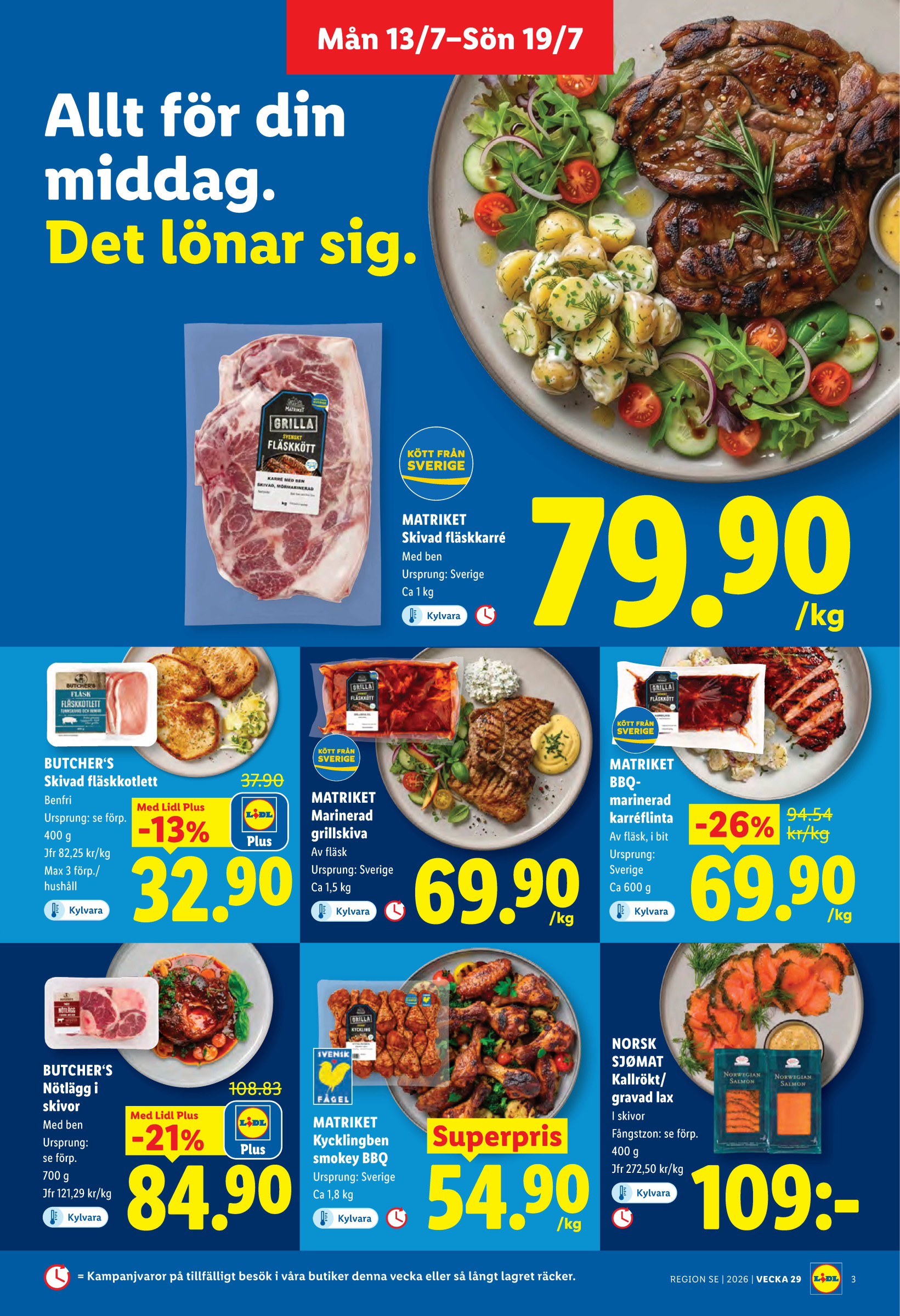 lidl - Aktuellt Lidl reklamblad från måndag, 13/07/2026 till söndag, 19/07/2026 - page: 3