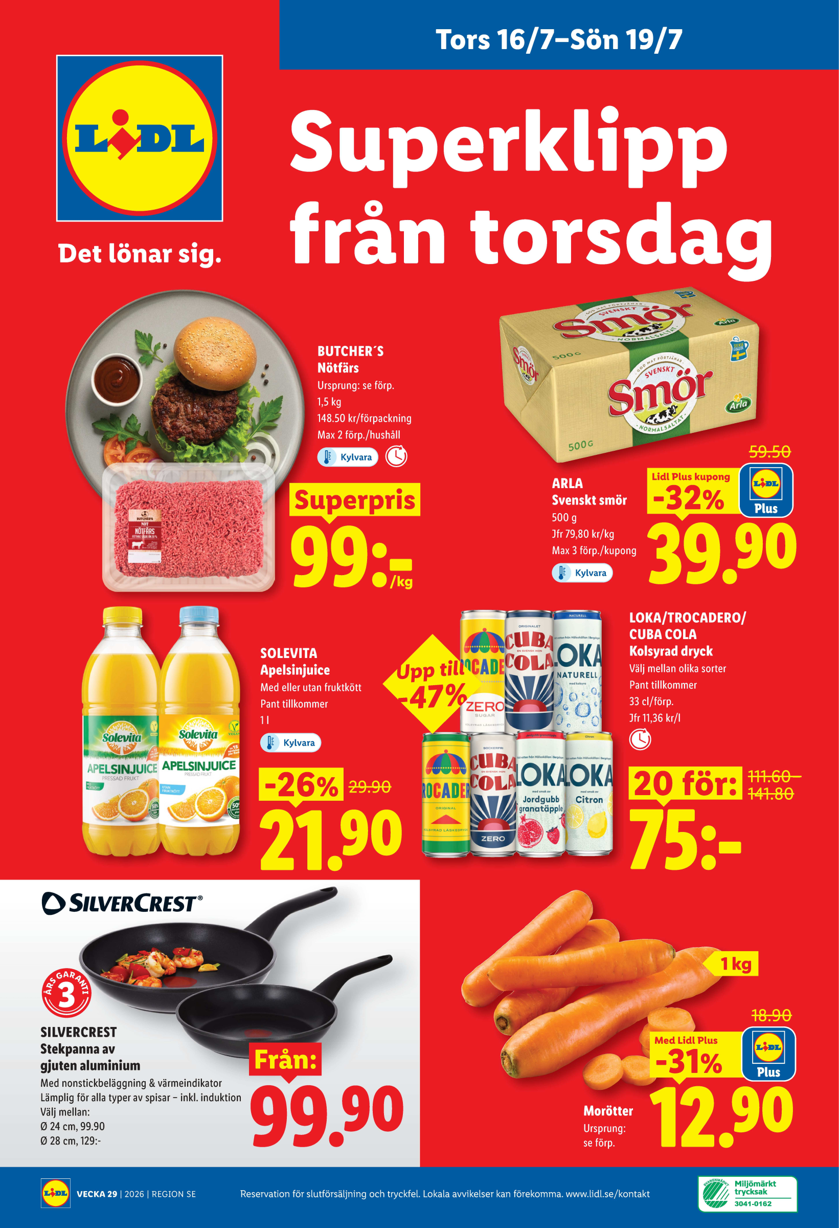 lidl - Aktuellt Lidl reklamblad från måndag, 13/07/2026 till söndag, 19/07/2026 - page: 32