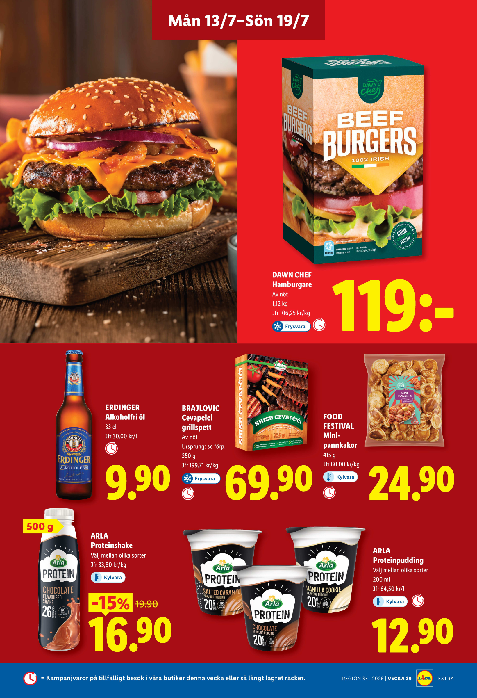 lidl - Aktuellt Lidl reklamblad från måndag, 13/07/2026 till söndag, 19/07/2026 - page: 13