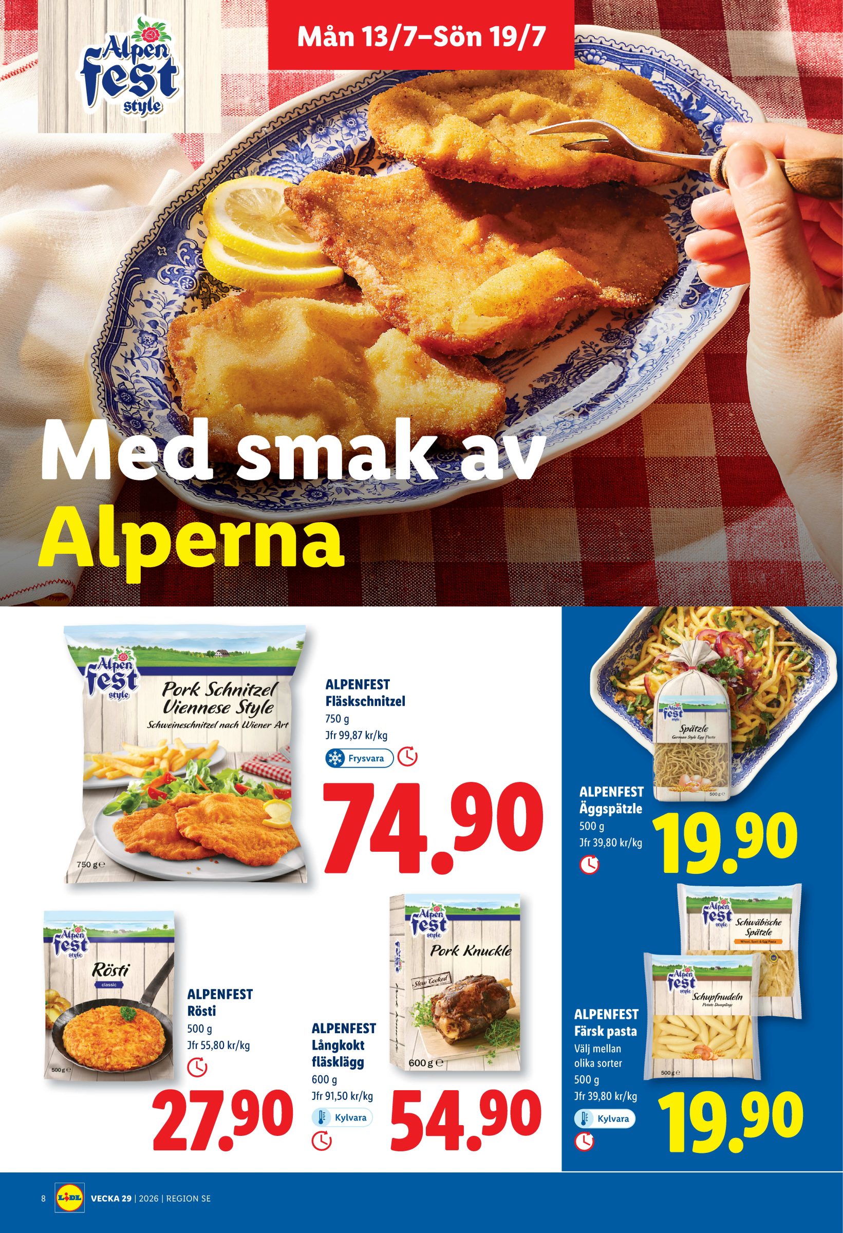 lidl - Aktuellt Lidl reklamblad från måndag, 13/07/2026 till söndag, 19/07/2026 - page: 8