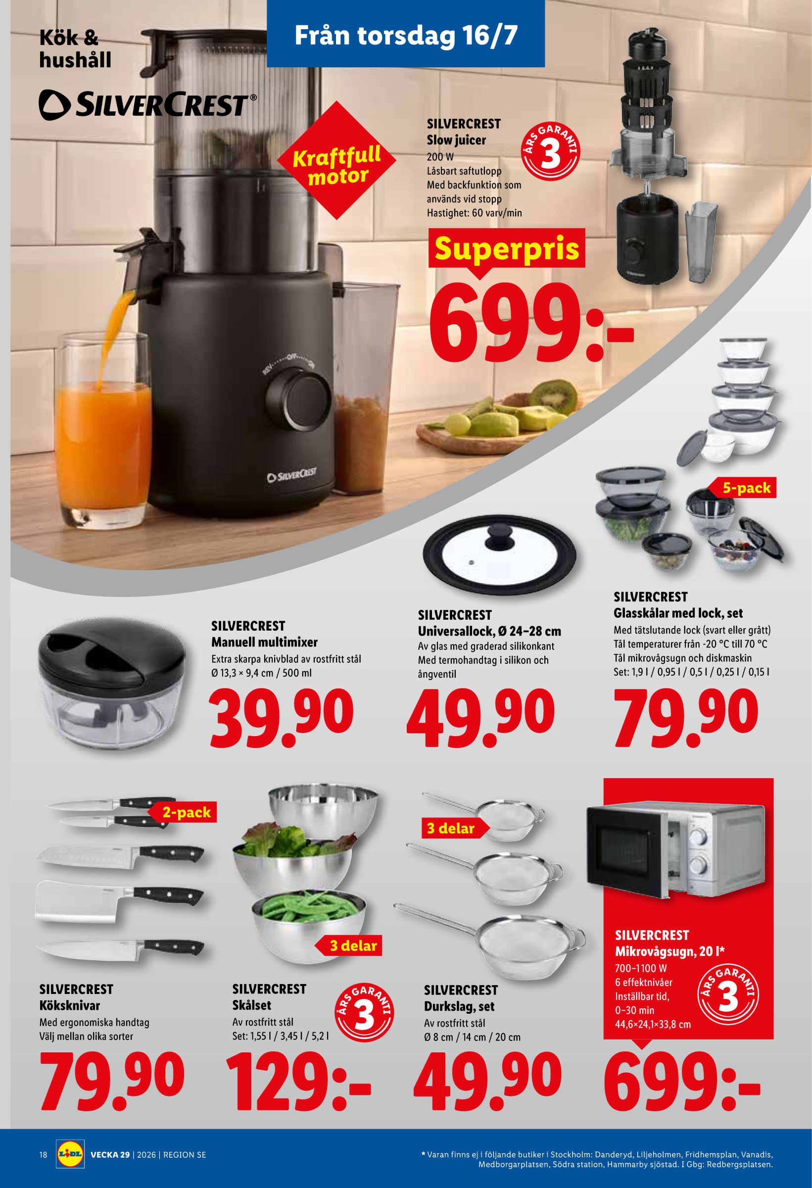 lidl - Aktuellt Lidl reklamblad från måndag, 13/07/2026 till söndag, 19/07/2026 - page: 23