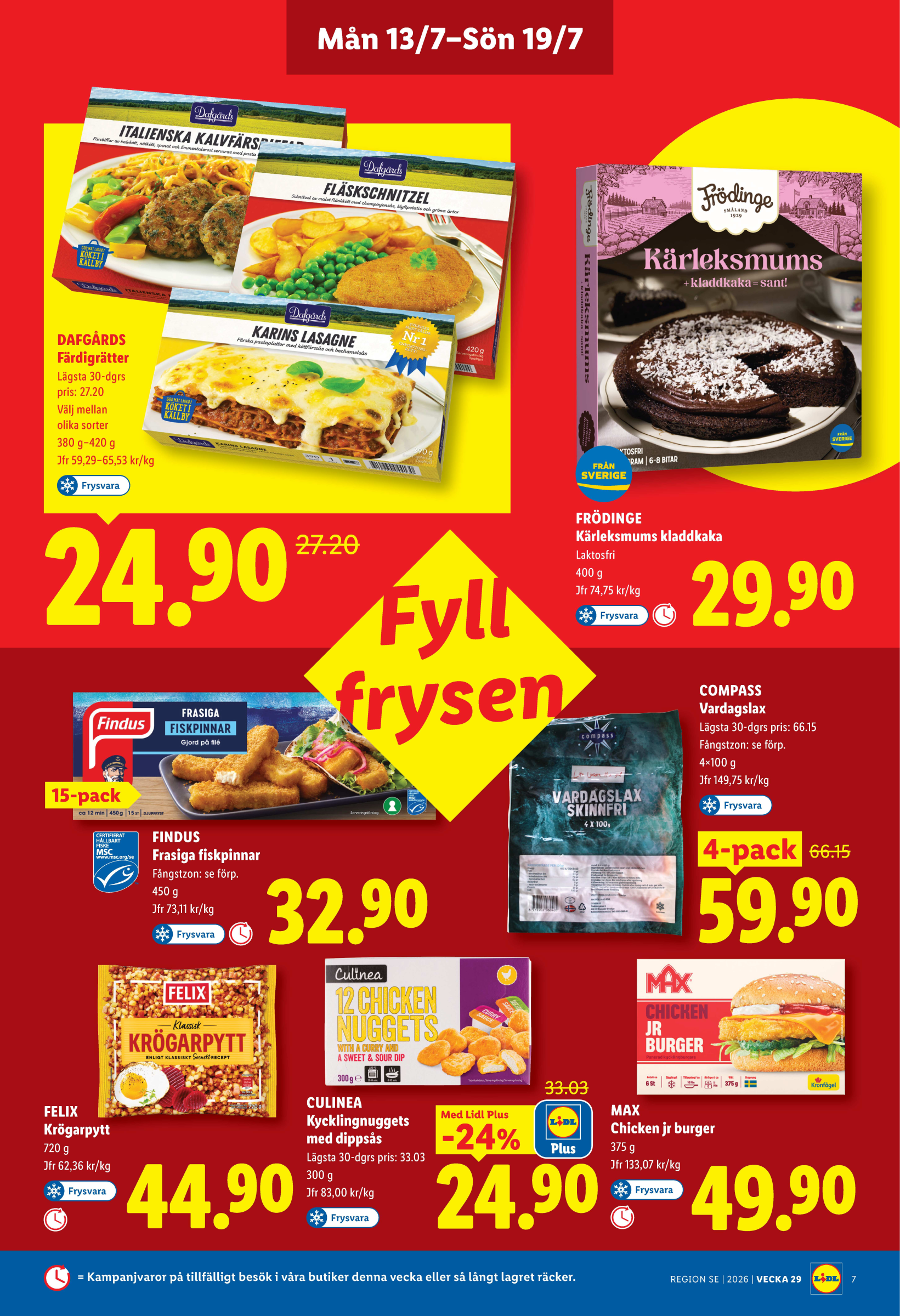 lidl - Aktuellt Lidl reklamblad från måndag, 13/07/2026 till söndag, 19/07/2026 - page: 7