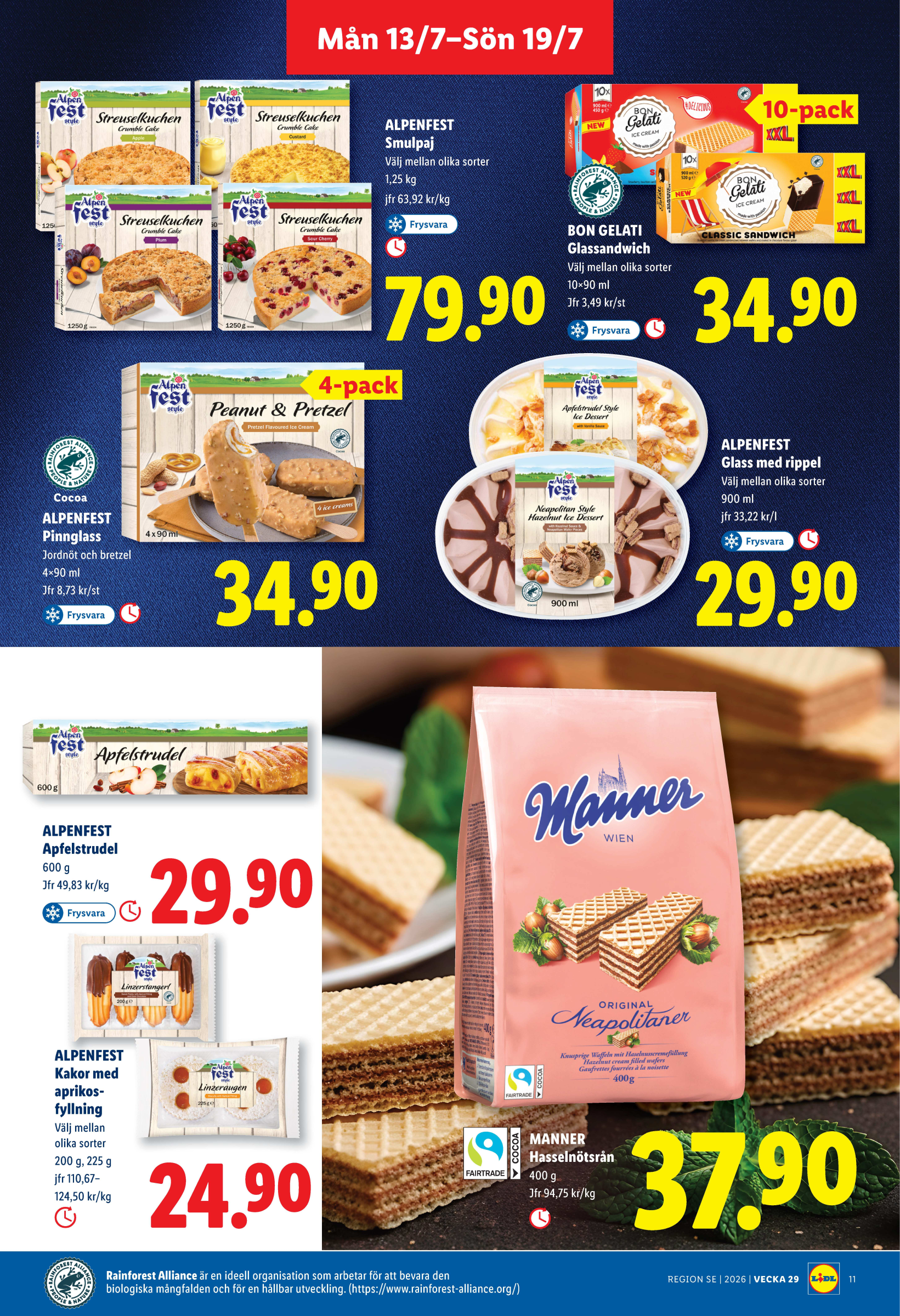 lidl - Aktuellt Lidl reklamblad från måndag, 13/07/2026 till söndag, 19/07/2026 - page: 11