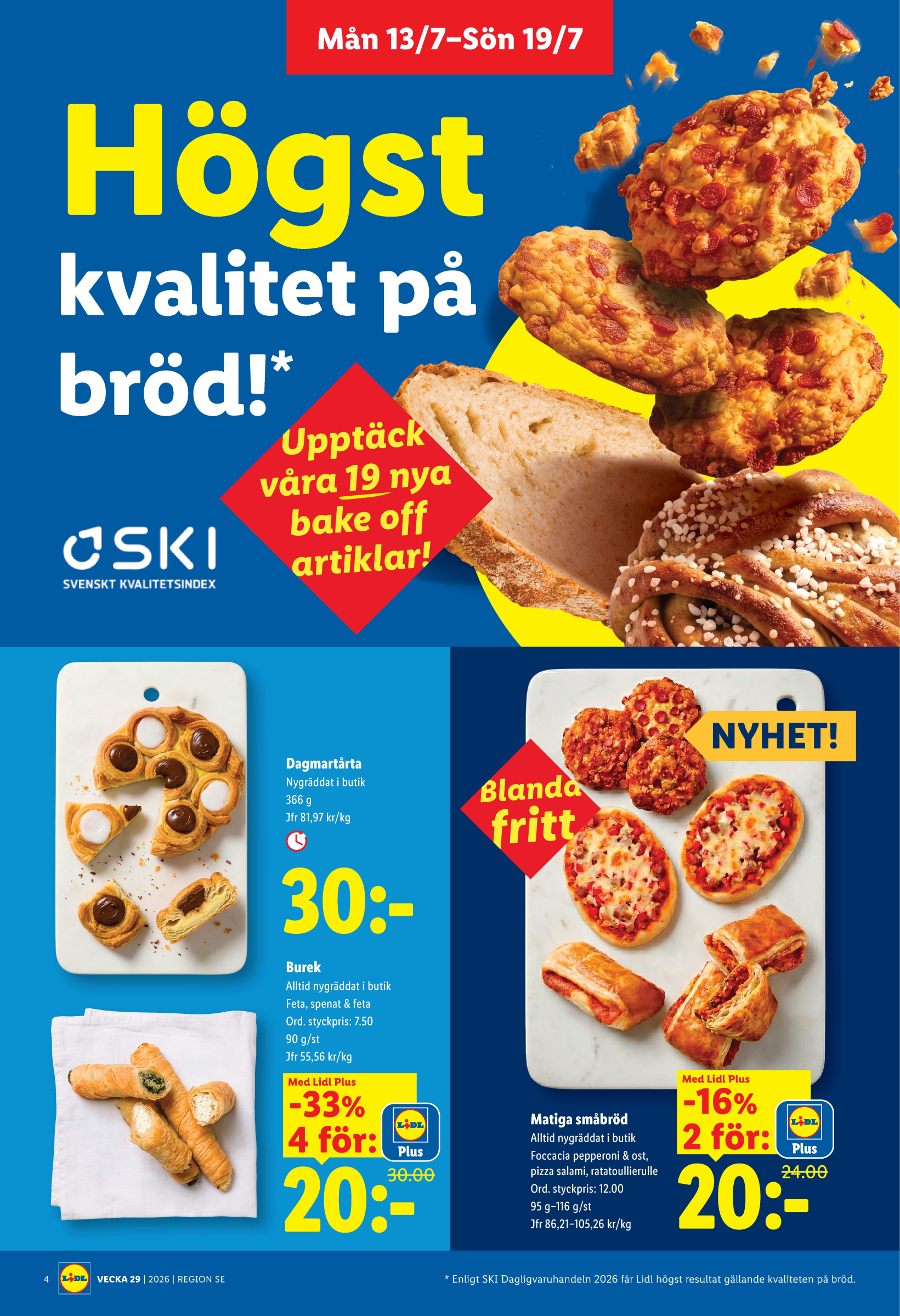 lidl - Aktuellt Lidl reklamblad från måndag, 13/07/2026 till söndag, 19/07/2026 - page: 4