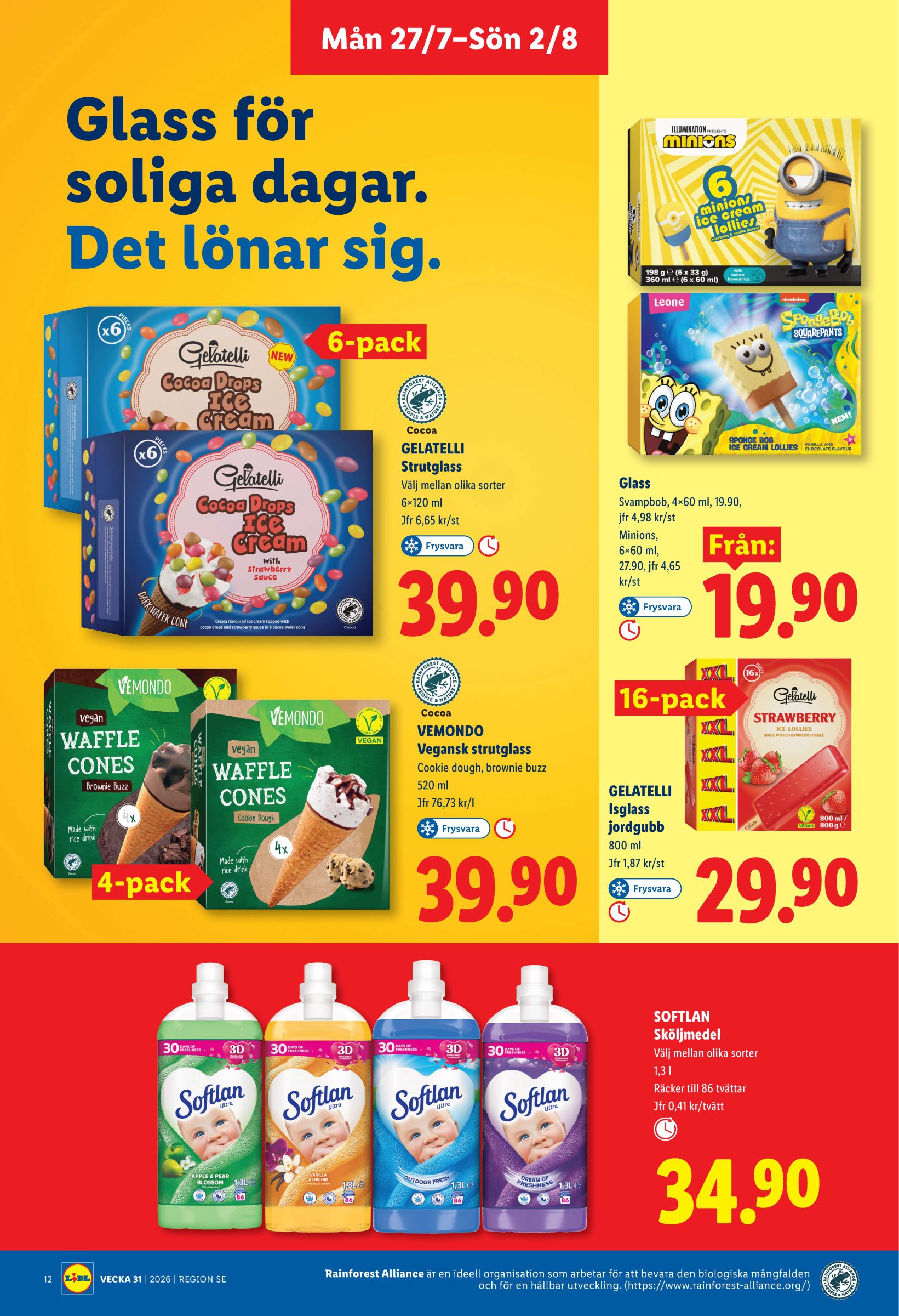 lidl - Nytt Lidl reklamblad från måndag, 27/07/2026 till söndag, 02/08/2026 - page: 14