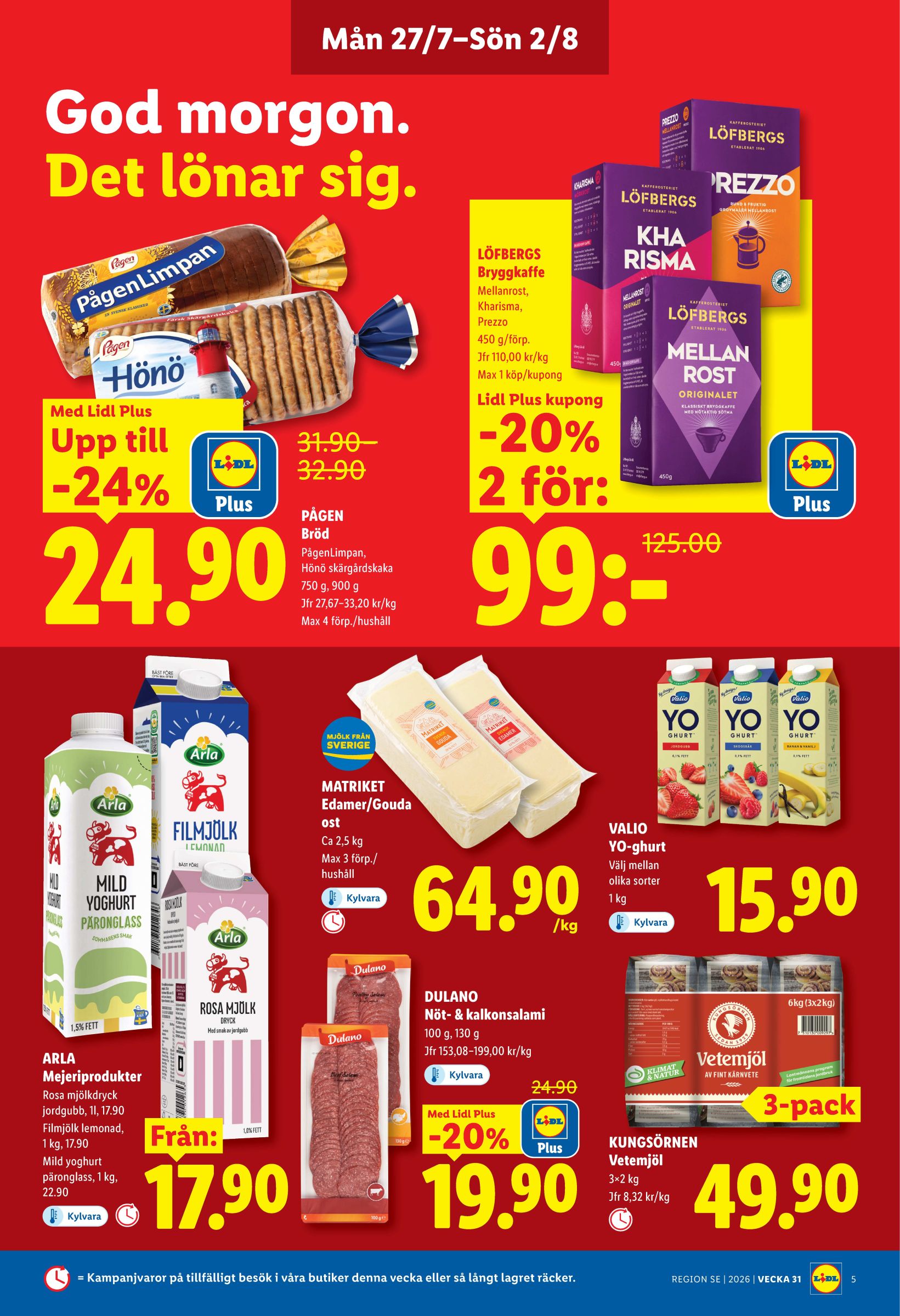lidl - Nytt Lidl reklamblad från måndag, 27/07/2026 till söndag, 02/08/2026 - page: 5