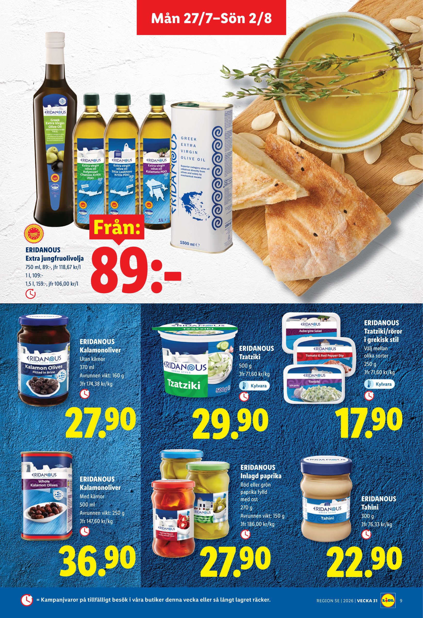 lidl - Nytt Lidl reklamblad från måndag, 27/07/2026 till söndag, 02/08/2026 - page: 9