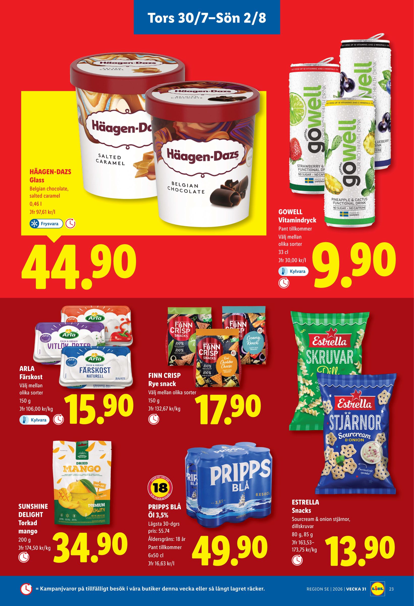 lidl - Nytt Lidl reklamblad från måndag, 27/07/2026 till söndag, 02/08/2026 - page: 28