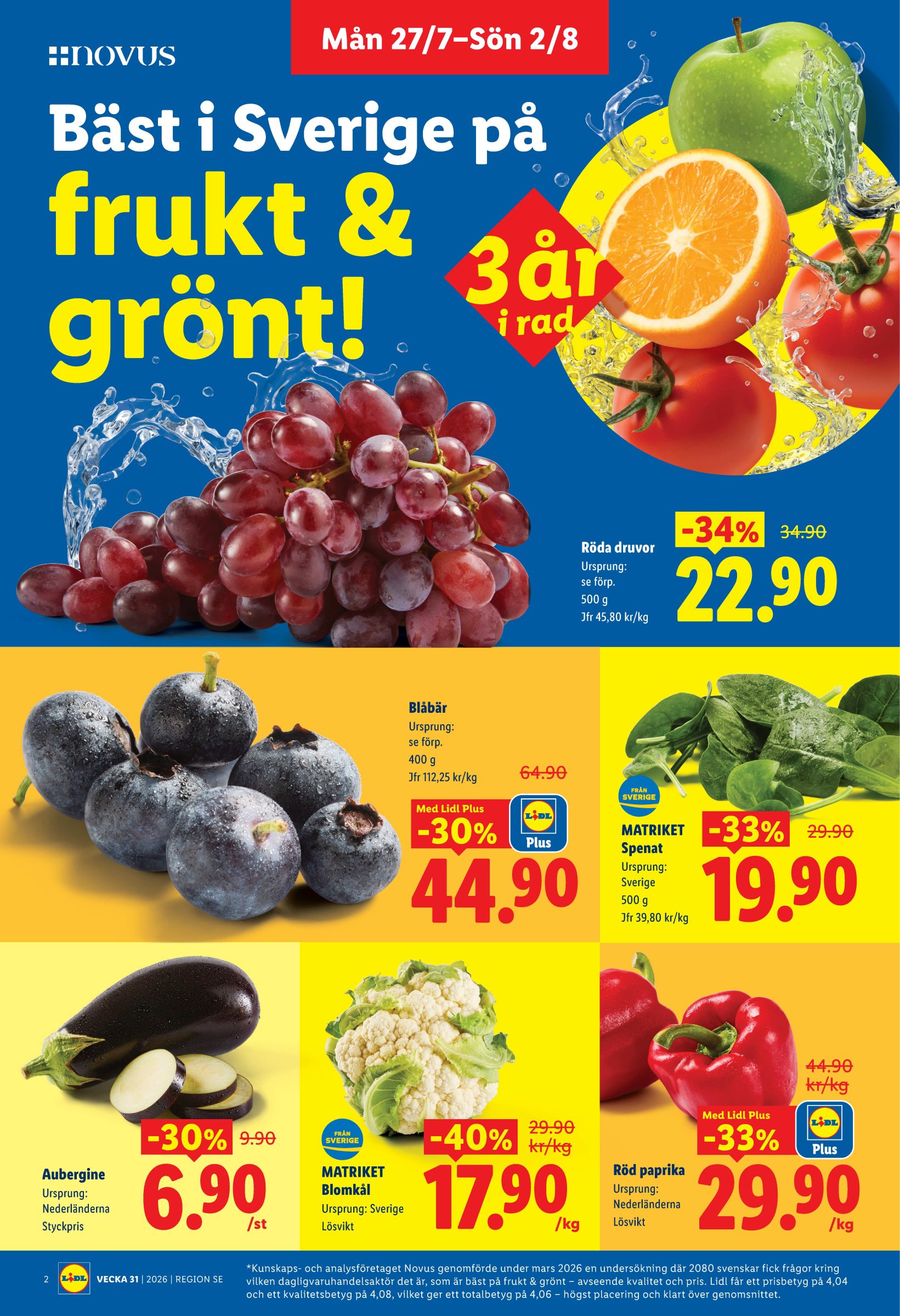 lidl - Nytt Lidl reklamblad från måndag, 27/07/2026 till söndag, 02/08/2026 - page: 2