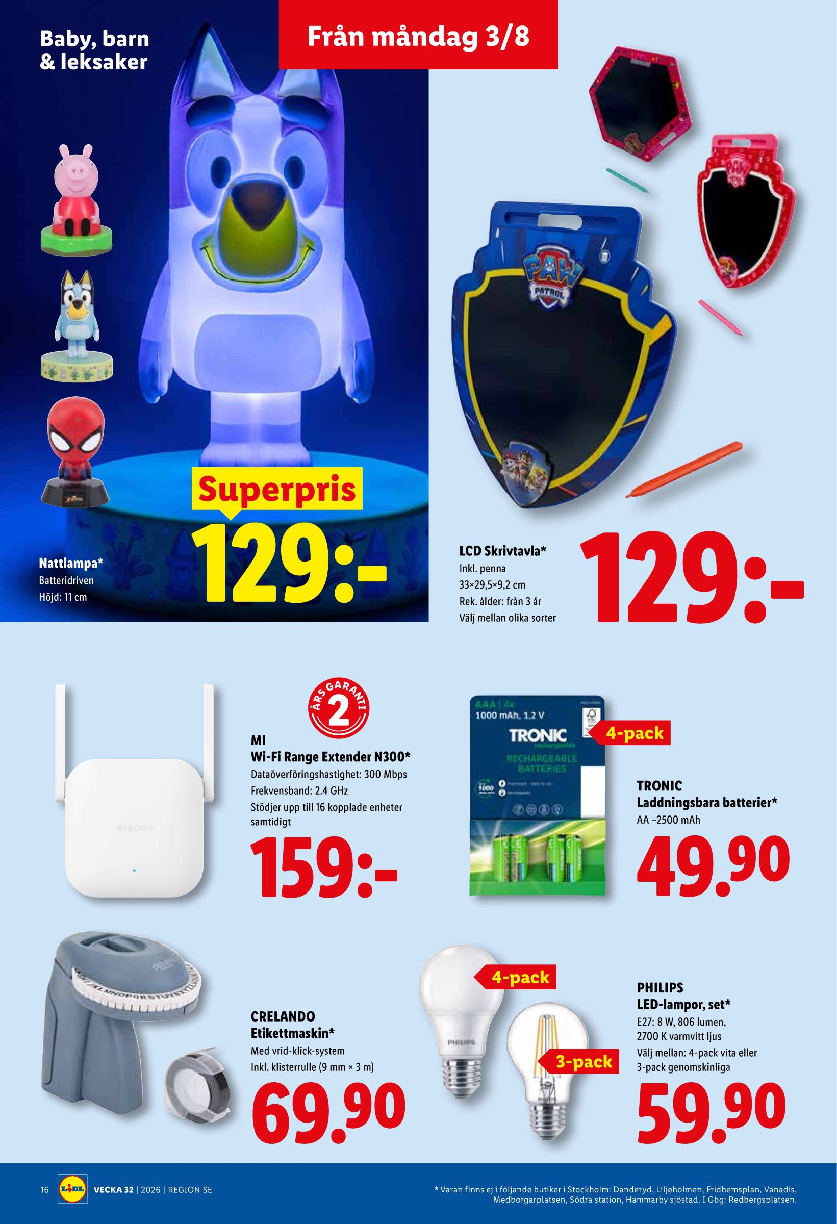 lidl - Nytt Lidl reklamblad från måndag, 03/08/2026 till söndag, 09/08/2026 - page: 20