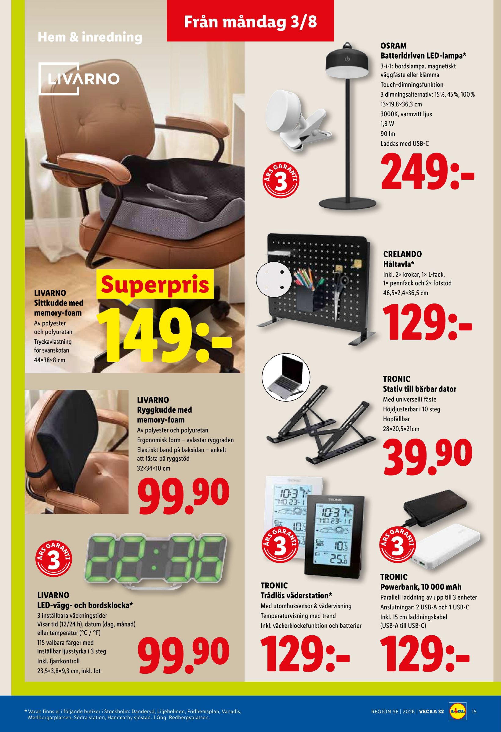 lidl - Nytt Lidl reklamblad från måndag, 03/08/2026 till söndag, 09/08/2026 - page: 19