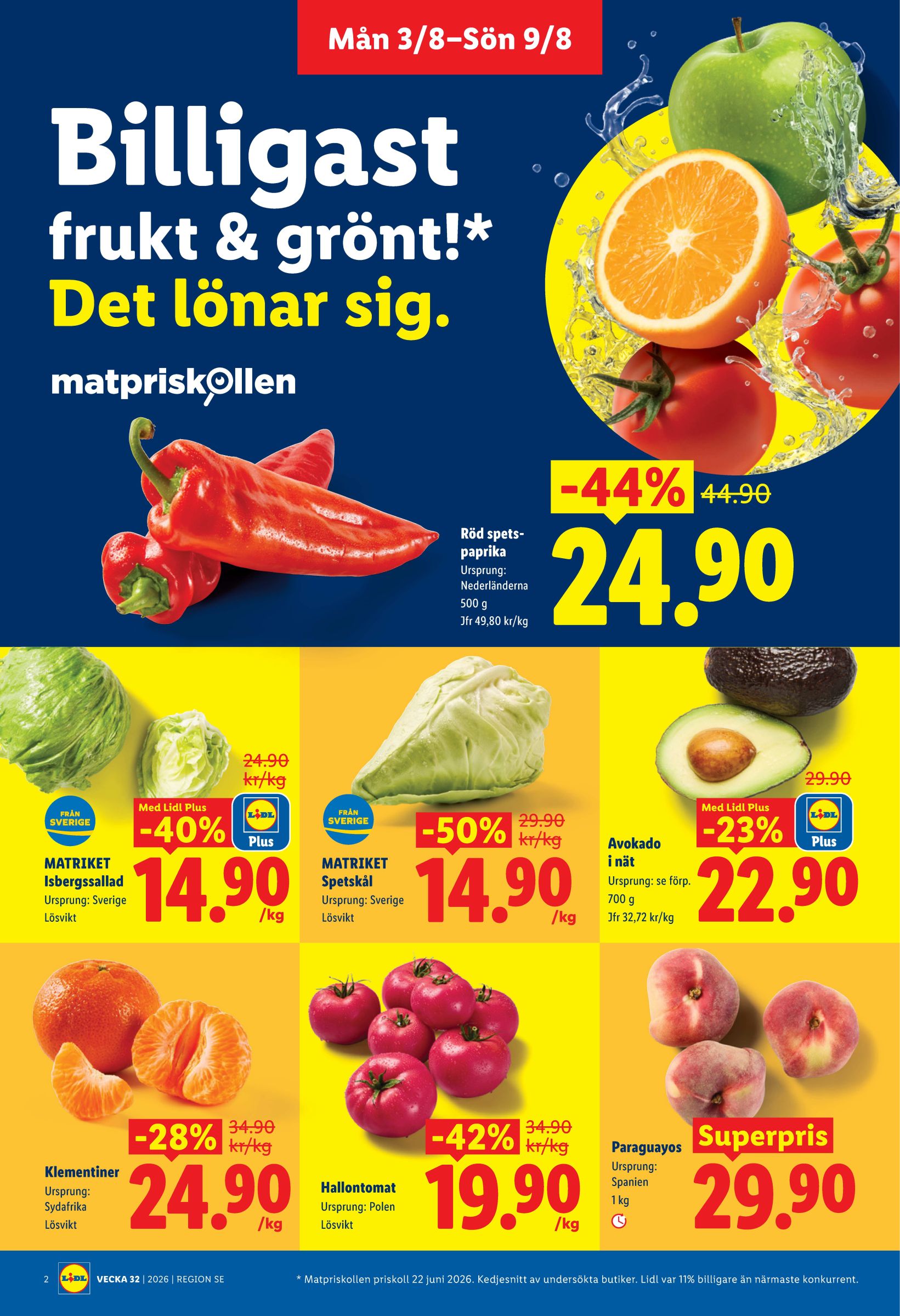 lidl - Nytt Lidl reklamblad från måndag, 03/08/2026 till söndag, 09/08/2026 - page: 2