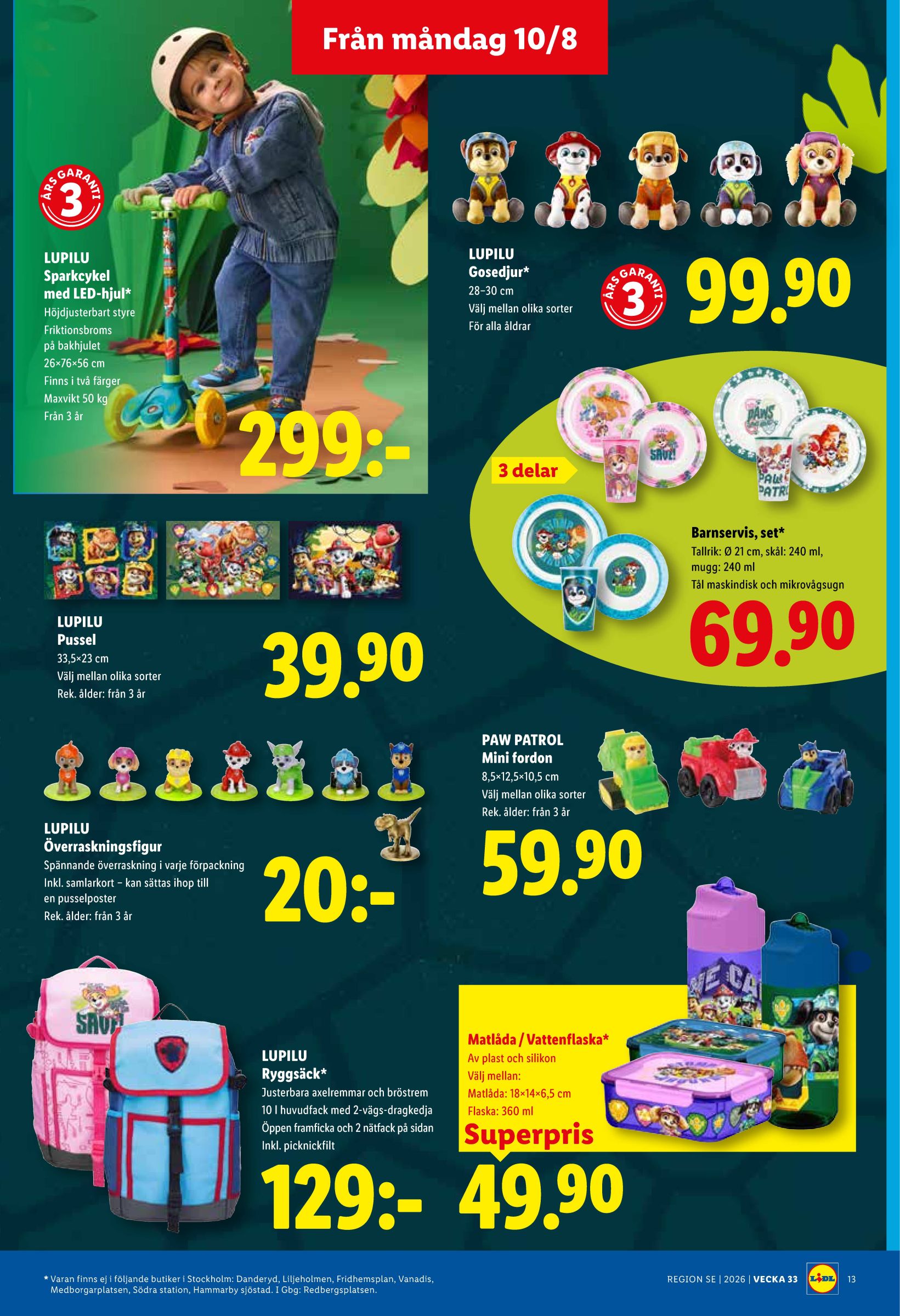 lidl - Nytt Lidl reklamblad från måndag, 10/08/2026 till söndag, 16/08/2026 - page: 15