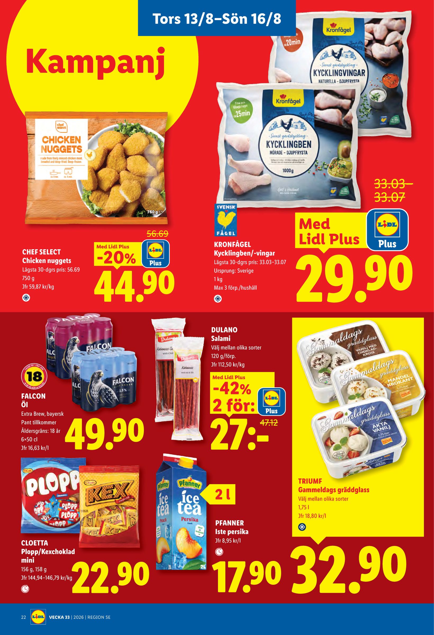 lidl - Nytt Lidl reklamblad från måndag, 10/08/2026 till söndag, 16/08/2026 - page: 27