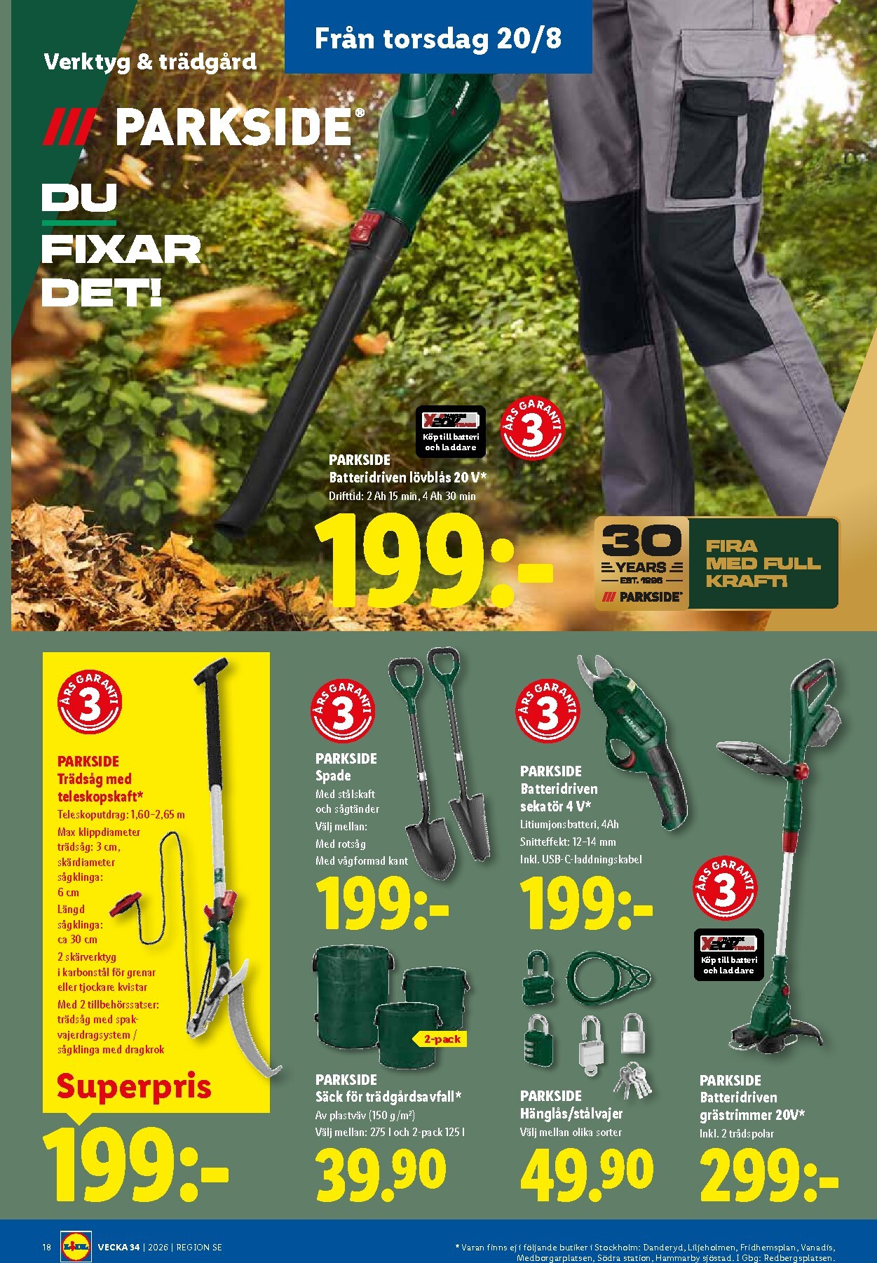lidl - Nytt Lidl reklamblad från måndag, 17/08/2026 till söndag, 23/08/2026 - page: 22