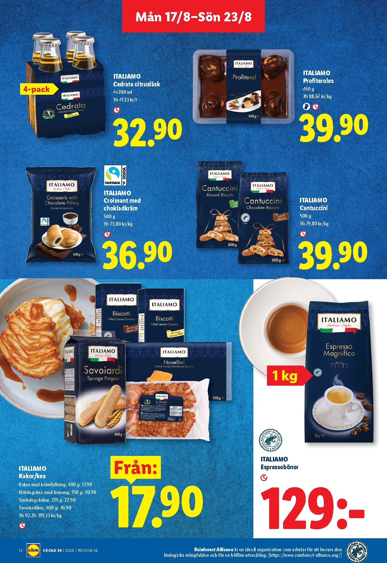 lidl - Nytt Lidl reklamblad från måndag, 17/08/2026 till söndag, 23/08/2026 - page: 14