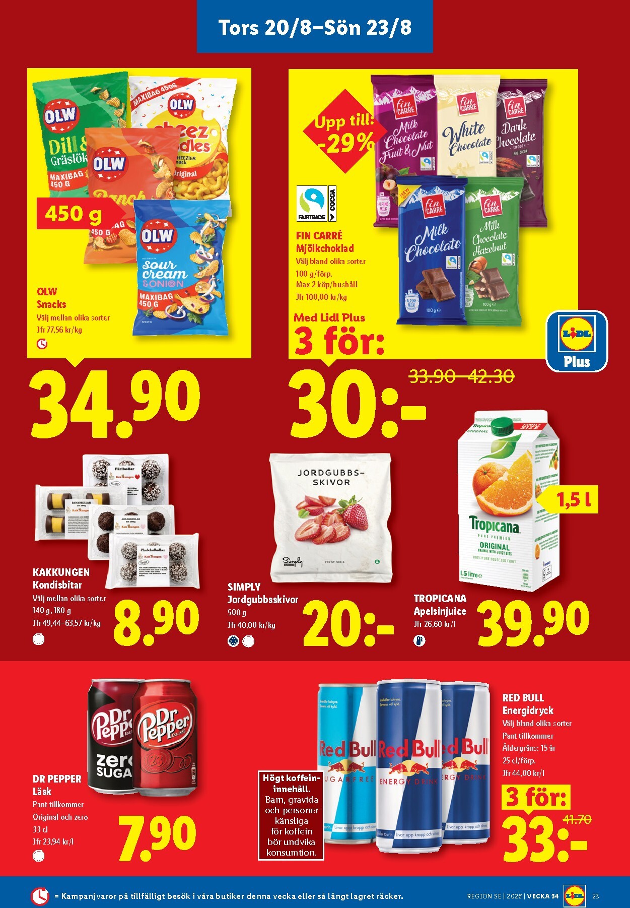 lidl - Nytt Lidl reklamblad från måndag, 17/08/2026 till söndag, 23/08/2026 - page: 28