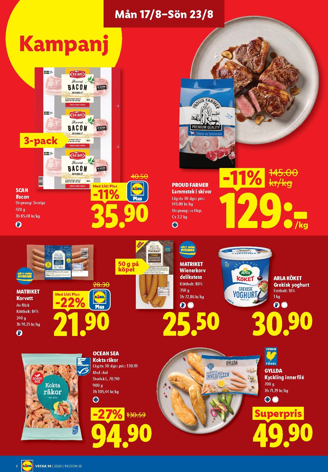 lidl - Nytt Lidl reklamblad från måndag, 17/08/2026 till söndag, 23/08/2026 - page: 6