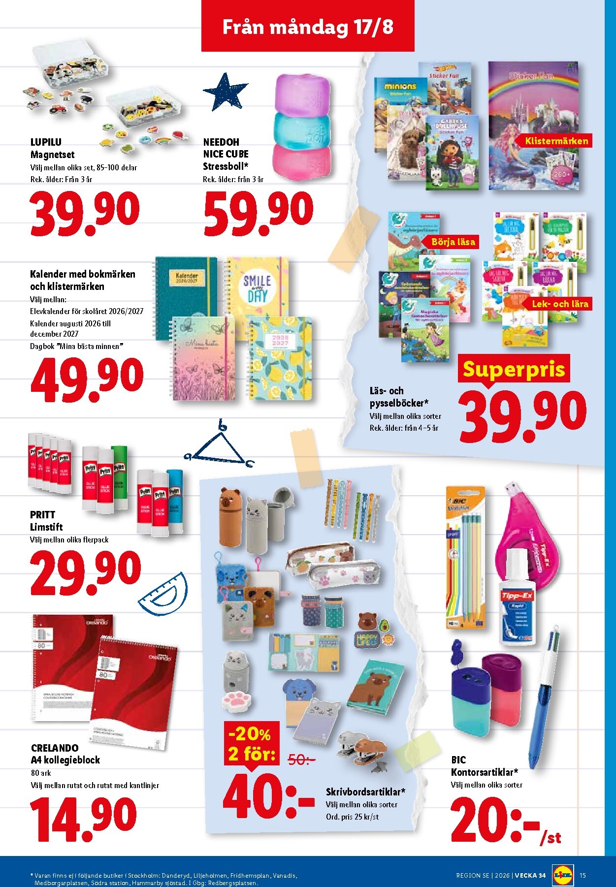 lidl - Nytt Lidl reklamblad från måndag, 17/08/2026 till söndag, 23/08/2026 - page: 18