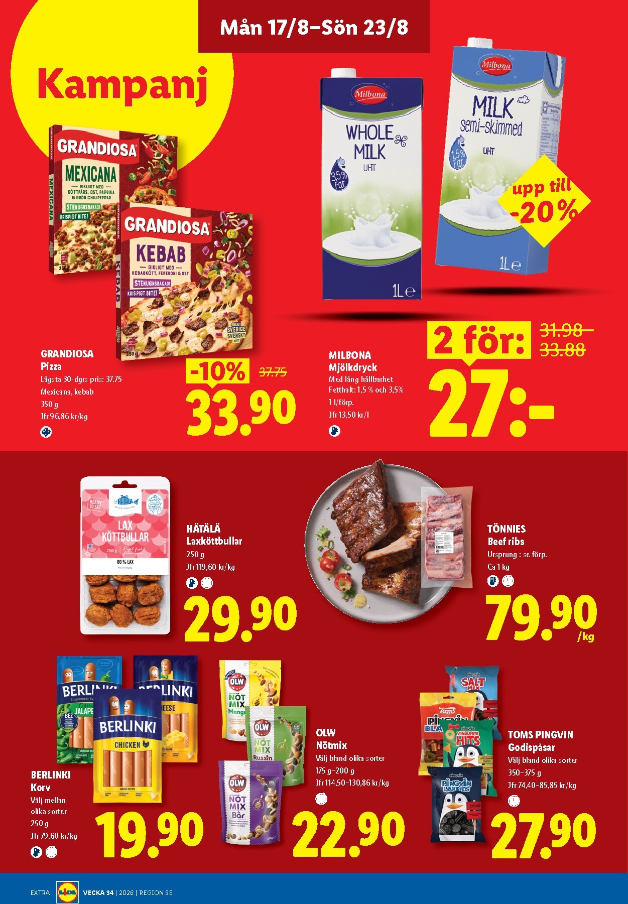 lidl - Aktuellt Lidl reklamblad från måndag, 17/08/2026 till söndag, 23/08/2026 - page: 8