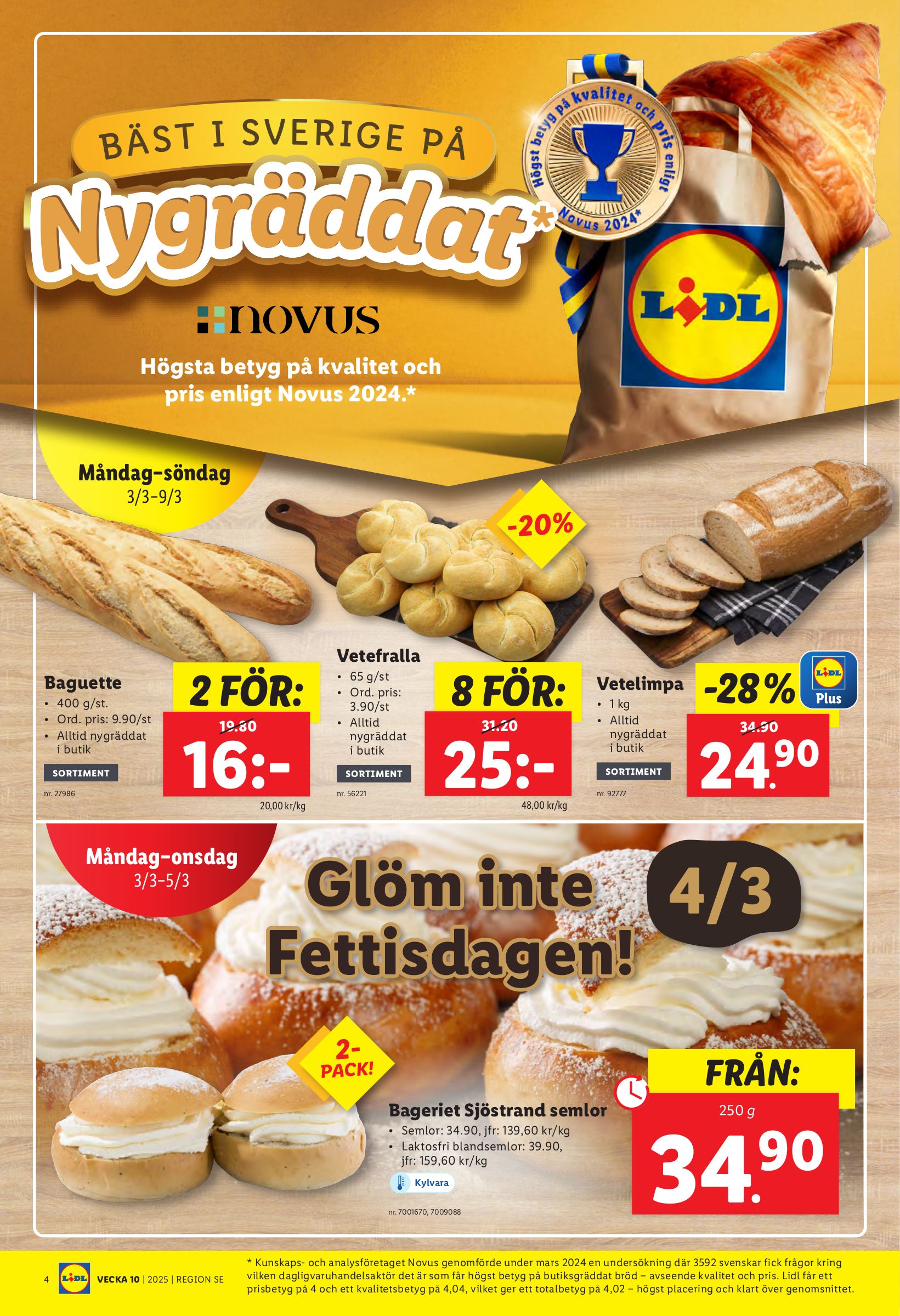 lidl - Lidl-reklambladet giltigt från 03/03 - 09/03 - page: 4