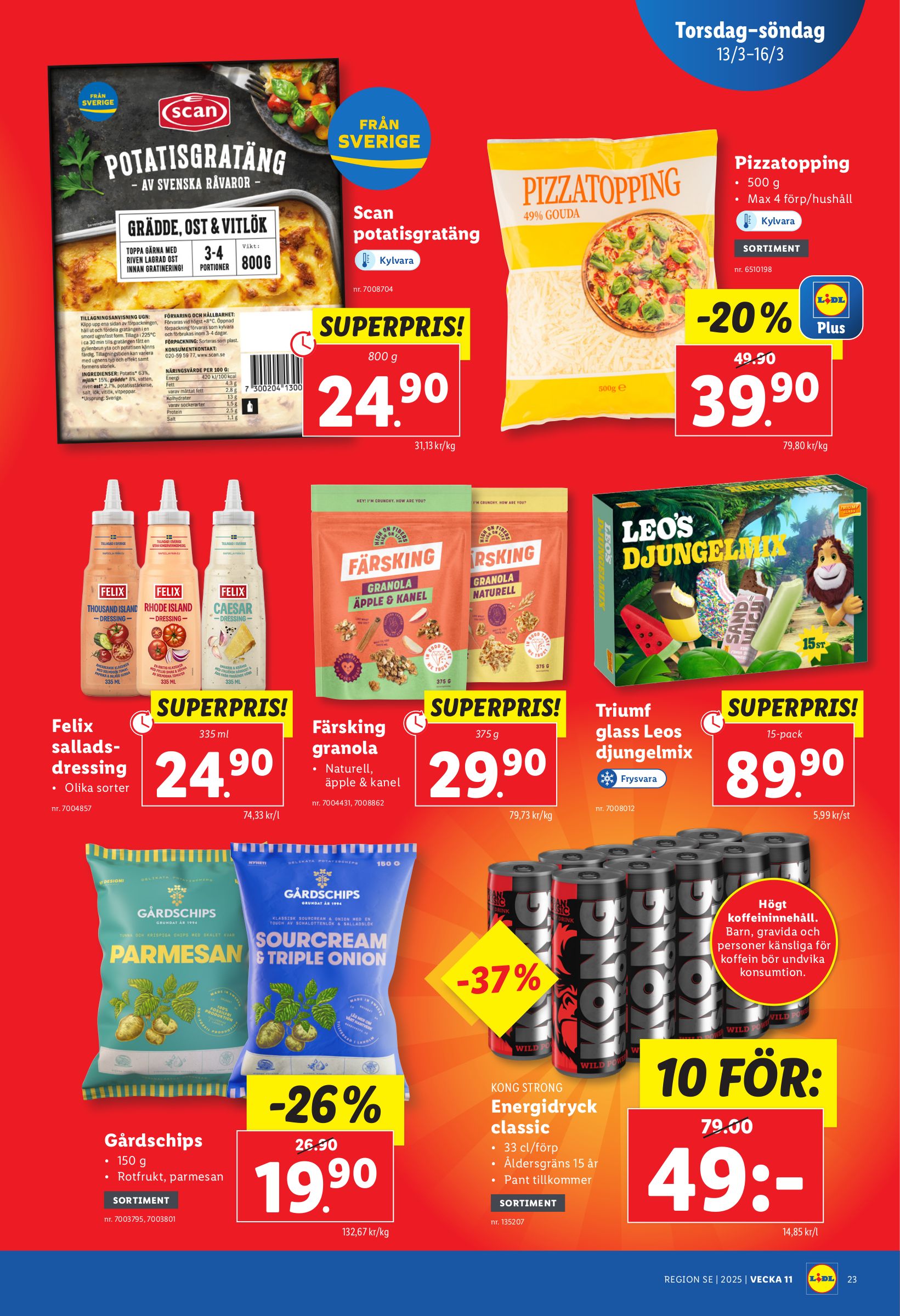 lidl - Lidl-reklambladet giltigt från 10/03 - 16/03 - page: 29