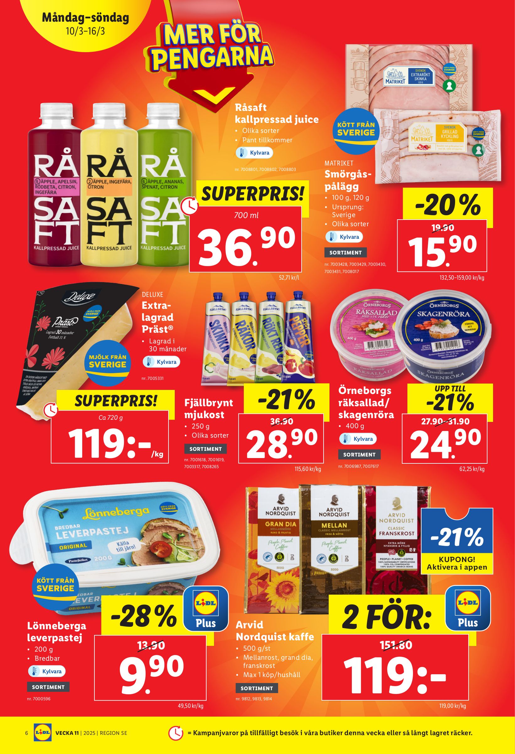 lidl - Lidl-reklambladet giltigt från 10/03 - 16/03 - page: 6