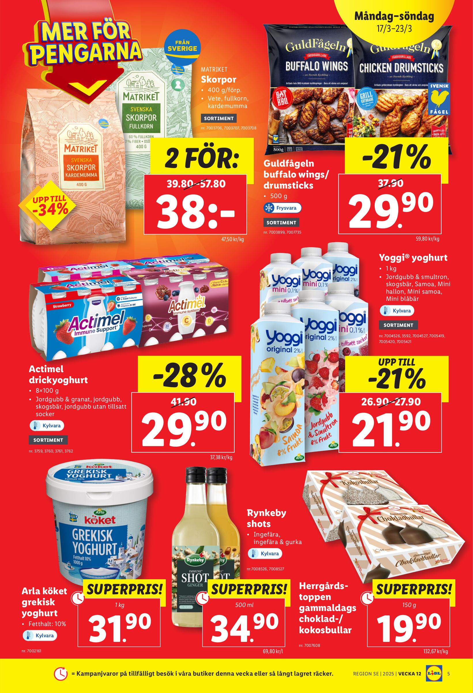 lidl - Lidl-reklambladet giltigt från 17/03 - 23/03 - page: 5