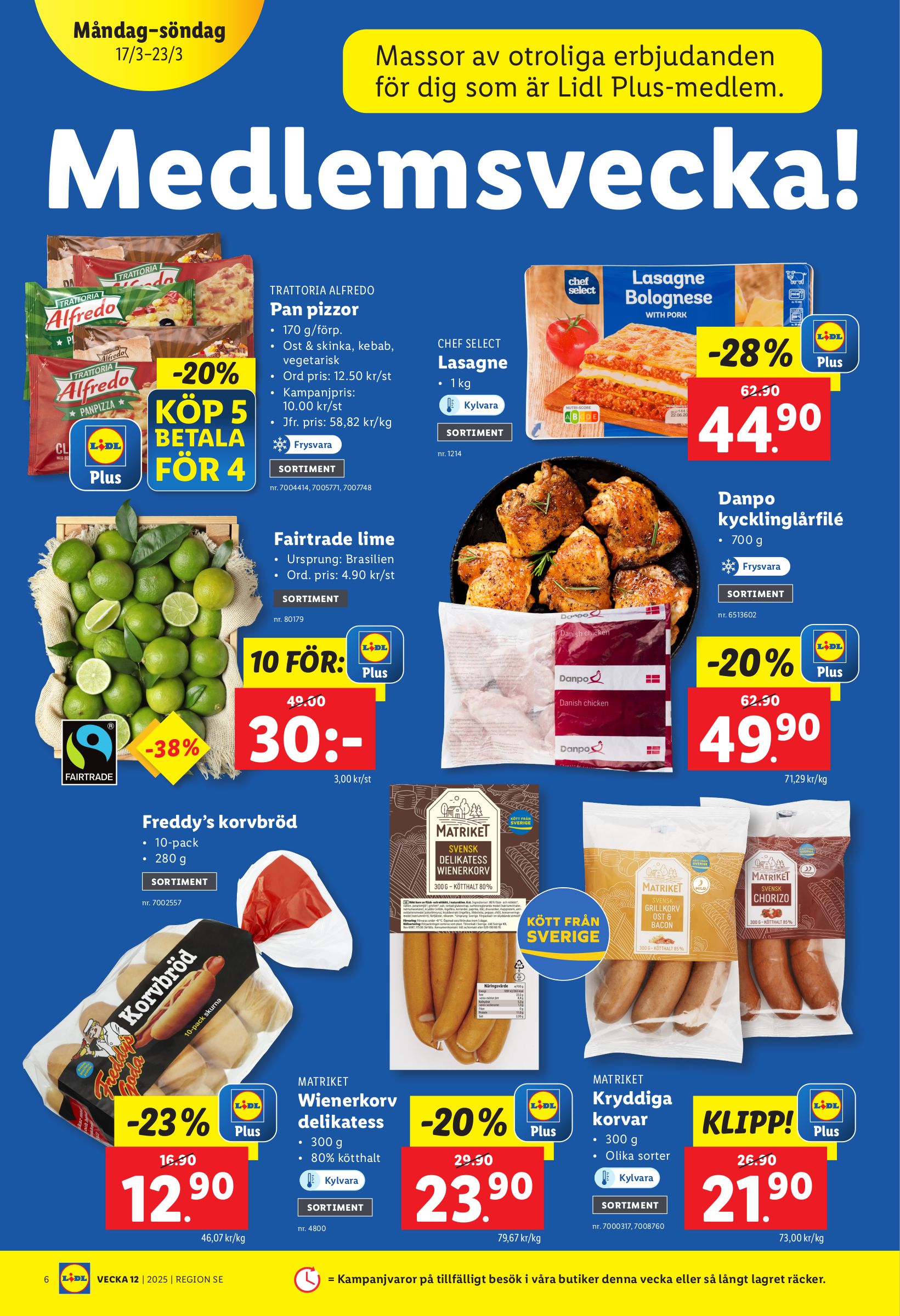 lidl - Lidl-reklambladet giltigt från 17/03 - 23/03 - page: 6