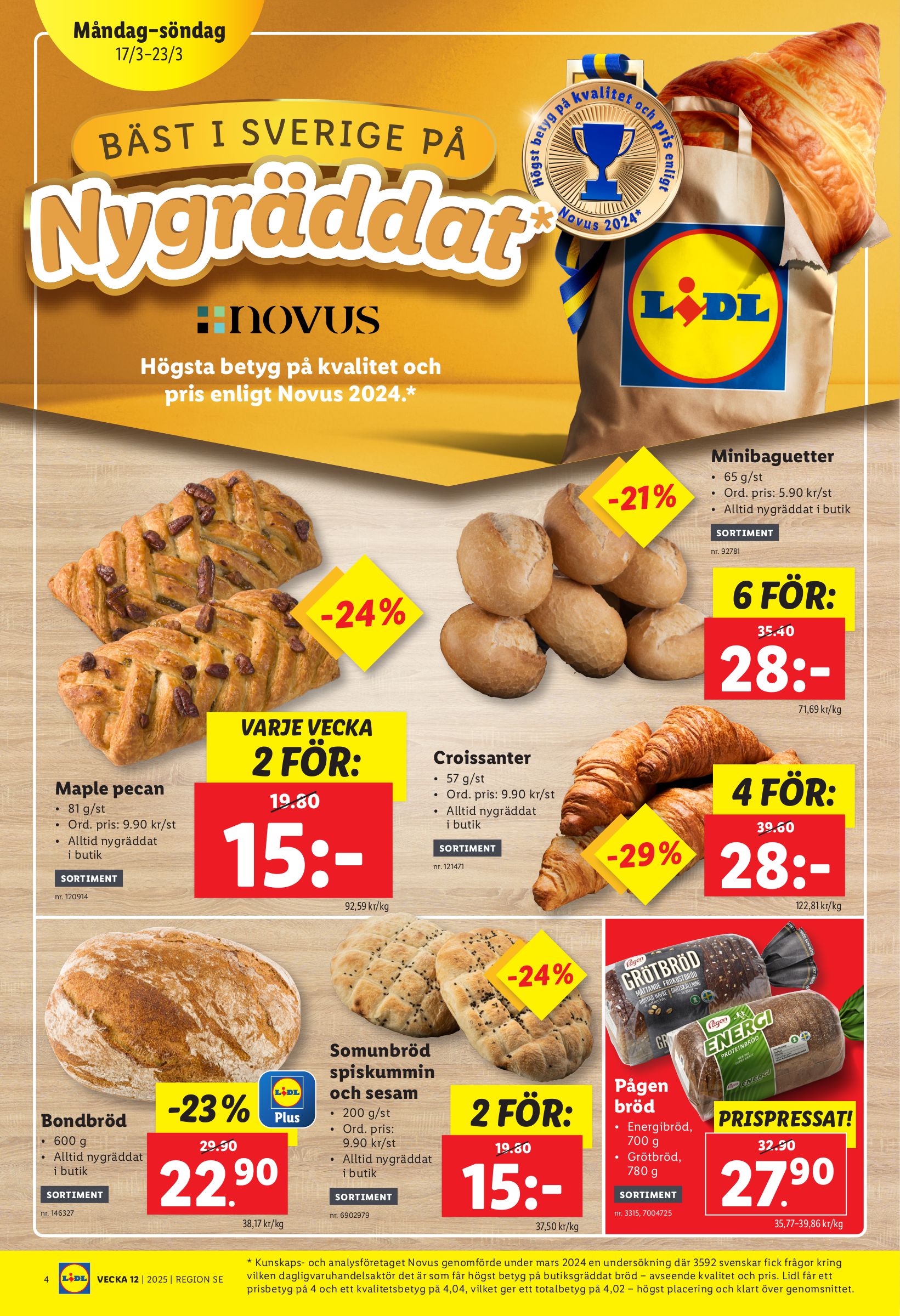 lidl - Lidl-reklambladet giltigt från 17/03 - 23/03 - page: 4