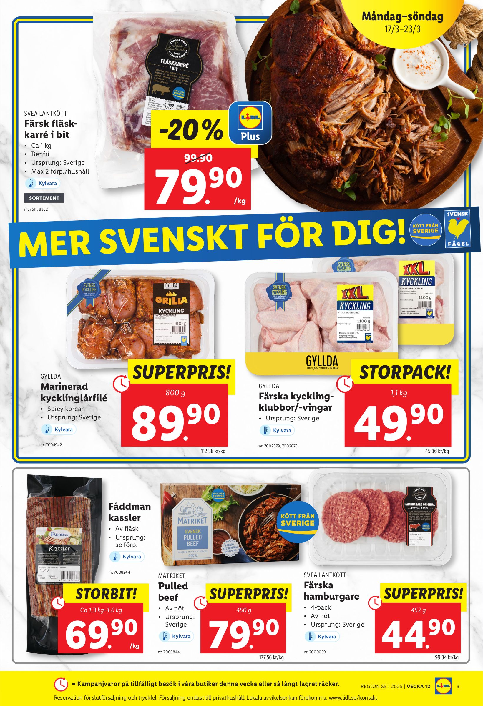 lidl - Lidl-reklambladet giltigt från 17/03 - 23/03 - page: 3