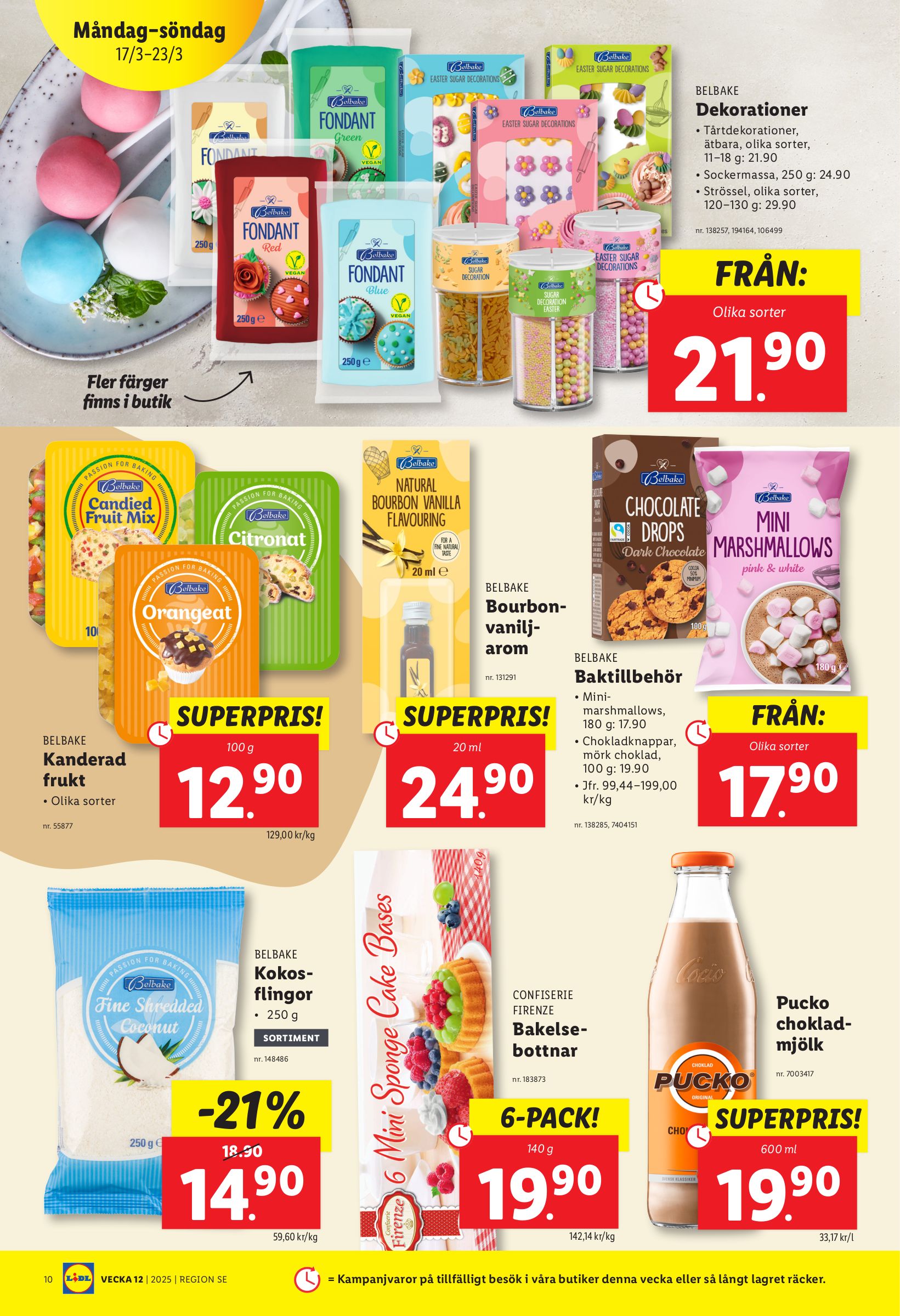 lidl - Lidl-reklambladet giltigt från 17/03 - 23/03 - page: 12