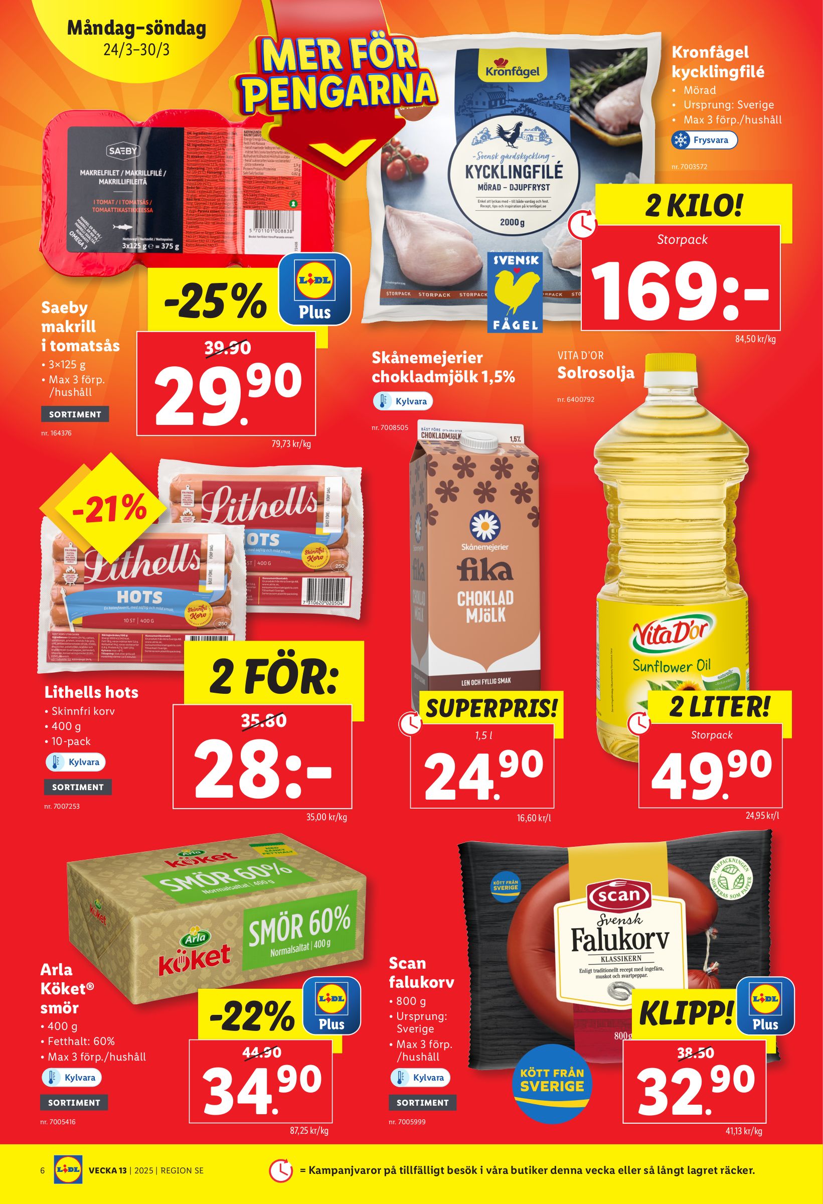 lidl - Lidl-reklambladet giltigt från 24/03 - 30/03 - page: 6