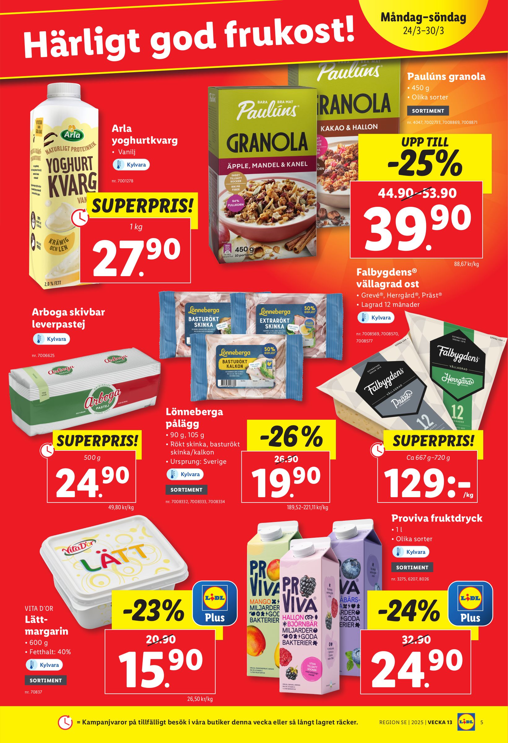 lidl - Lidl-reklambladet giltigt från 24/03 - 30/03 - page: 5