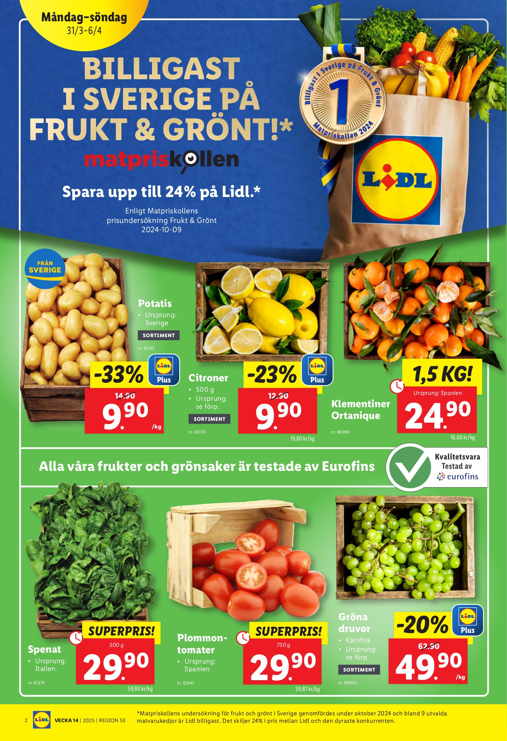 lidl - Lidl-reklambladet giltigt från 31/03 - 06/04 - page: 2