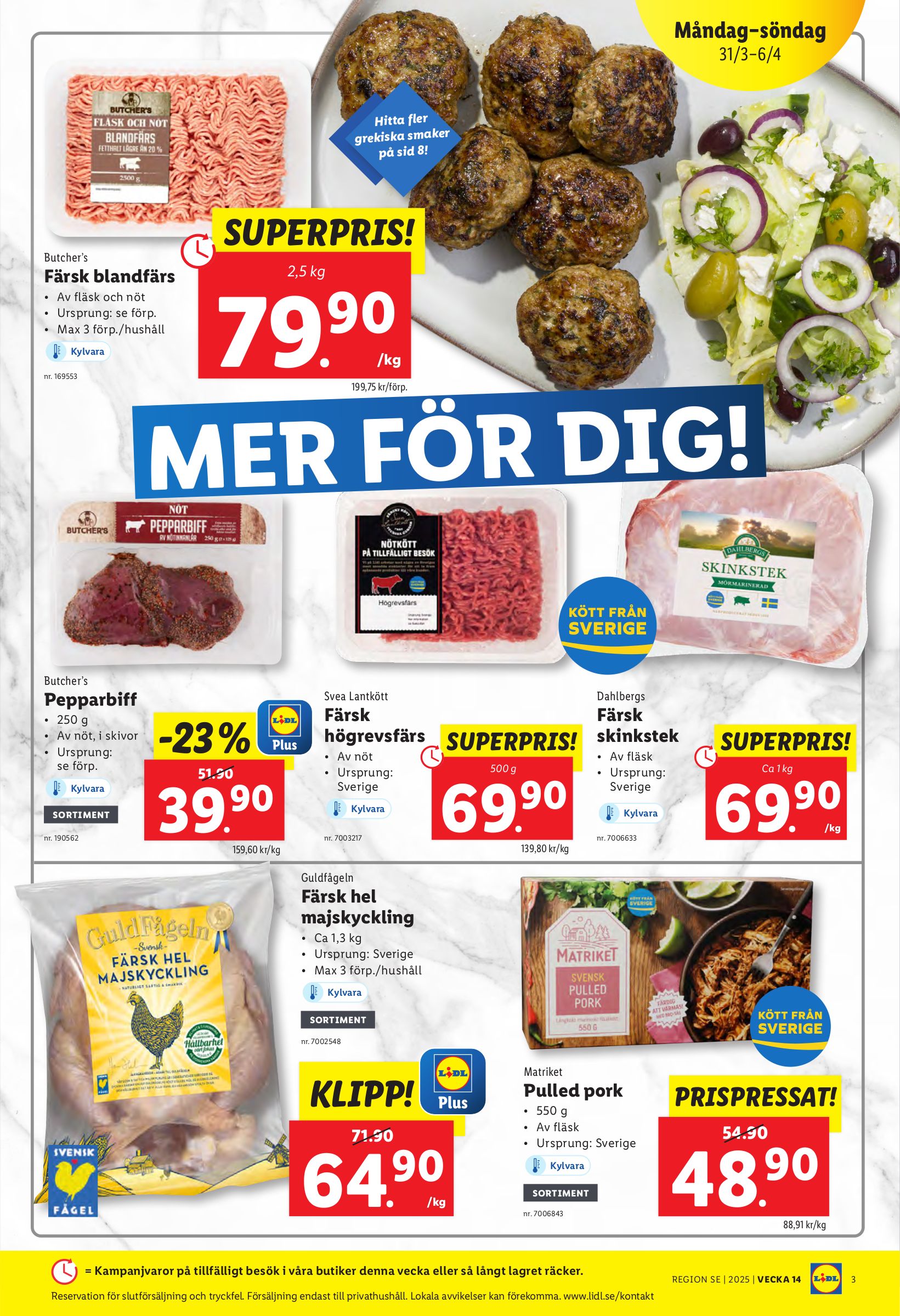 lidl - Lidl-reklambladet giltigt från 31/03 - 06/04 - page: 3