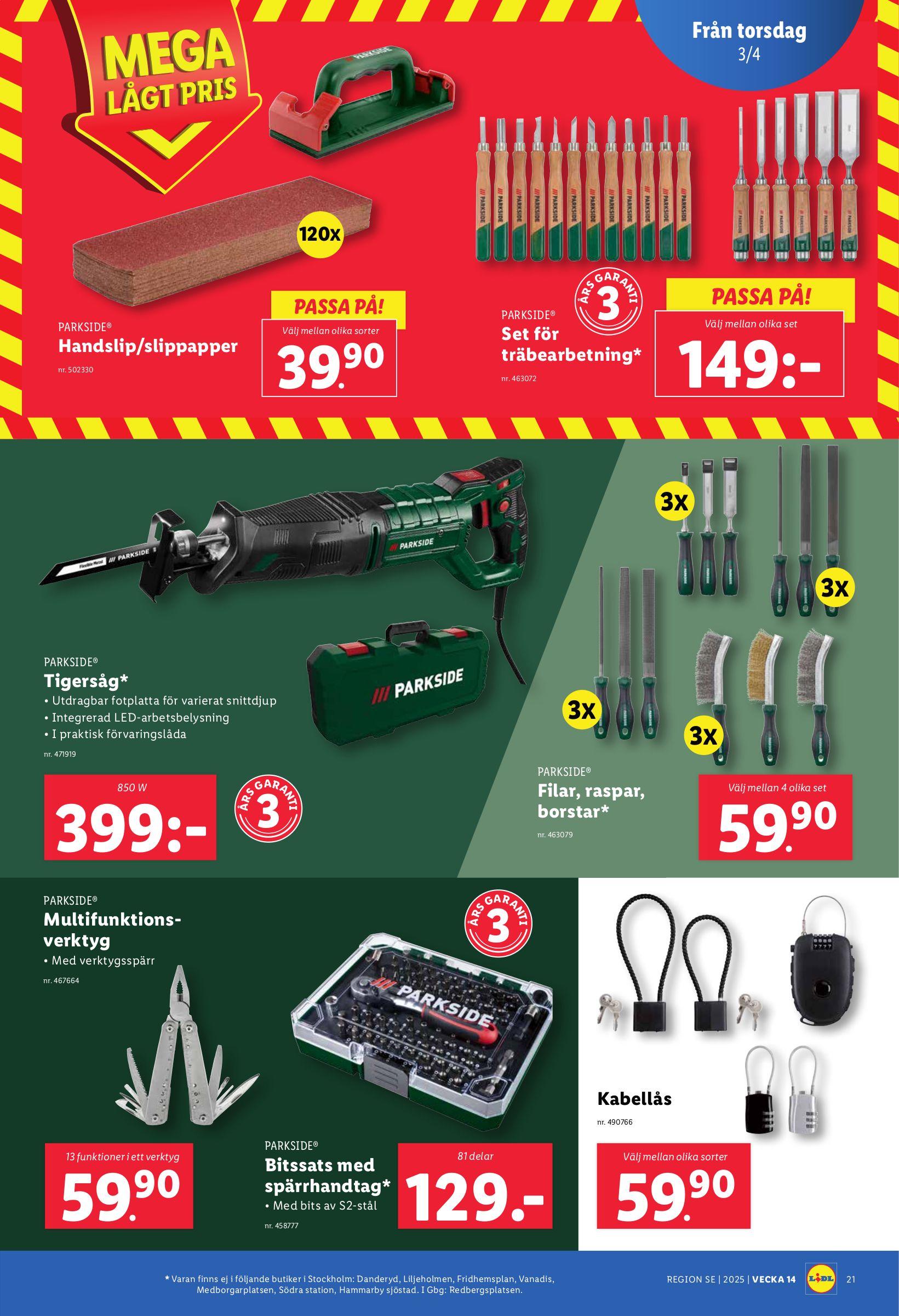 lidl - Lidl-reklambladet giltigt från 31/03 - 06/04 - page: 23