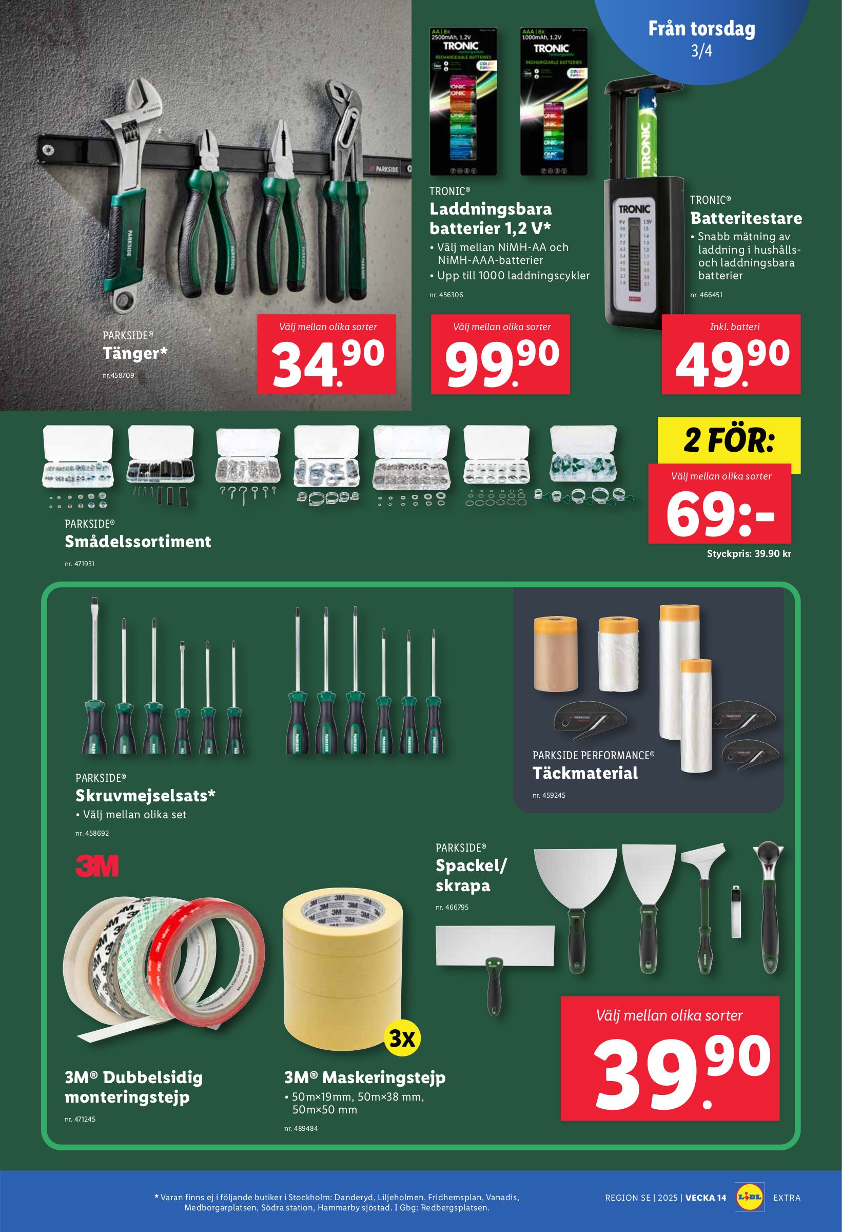 lidl - Lidl-reklambladet giltigt från 31/03 - 06/04 - page: 25