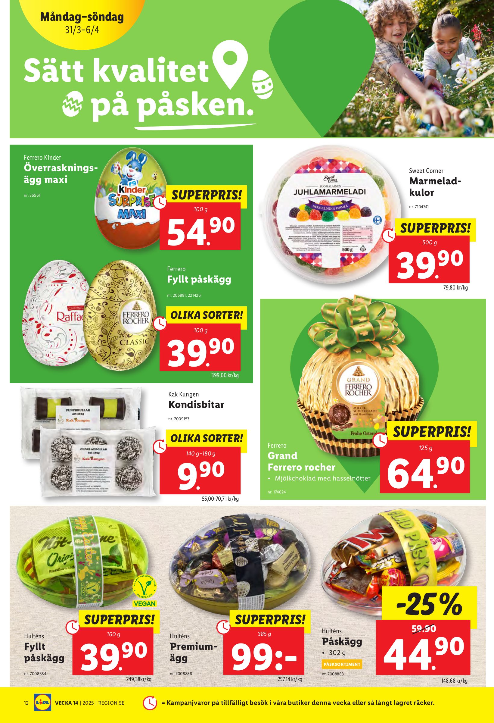 lidl - Lidl-reklambladet giltigt från 31/03 - 06/04 - page: 14