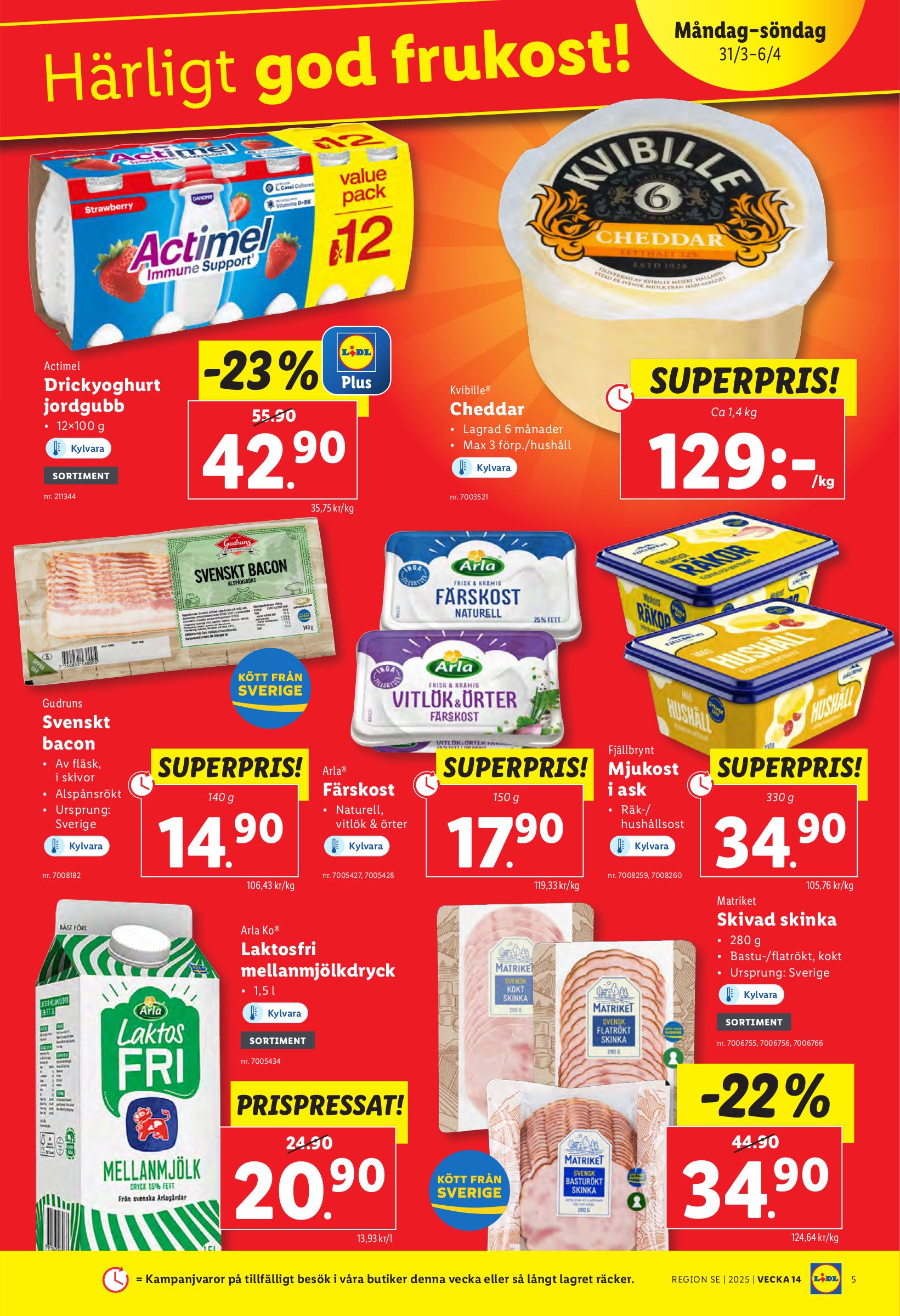 lidl - Lidl-reklambladet giltigt från 31/03 - 06/04 - page: 5